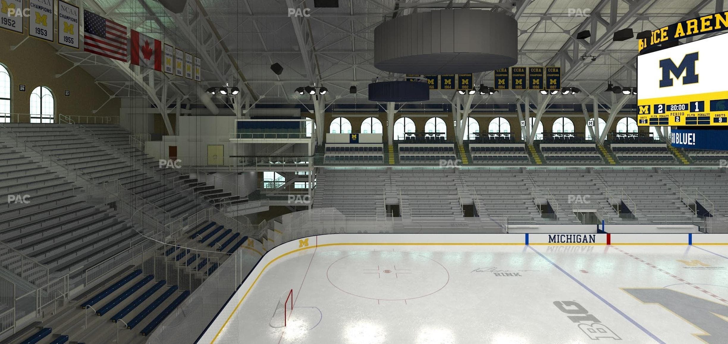 Yost Arena - Section Champions Box M Seat View