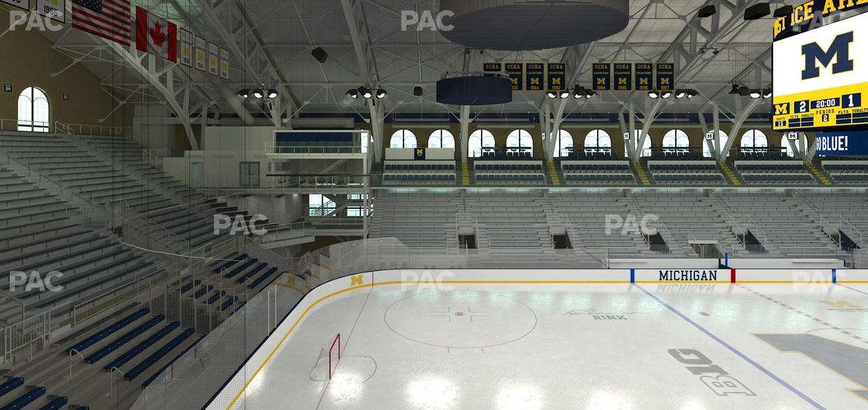 Yost Arena - Section Champions Box N Seat View