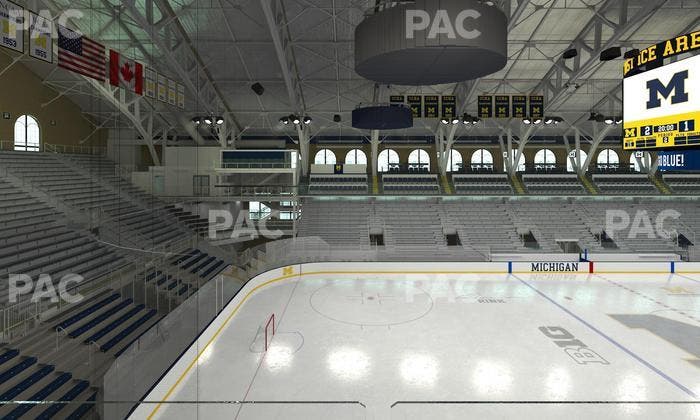 Yost Arena - Section Champions Box N Seat View