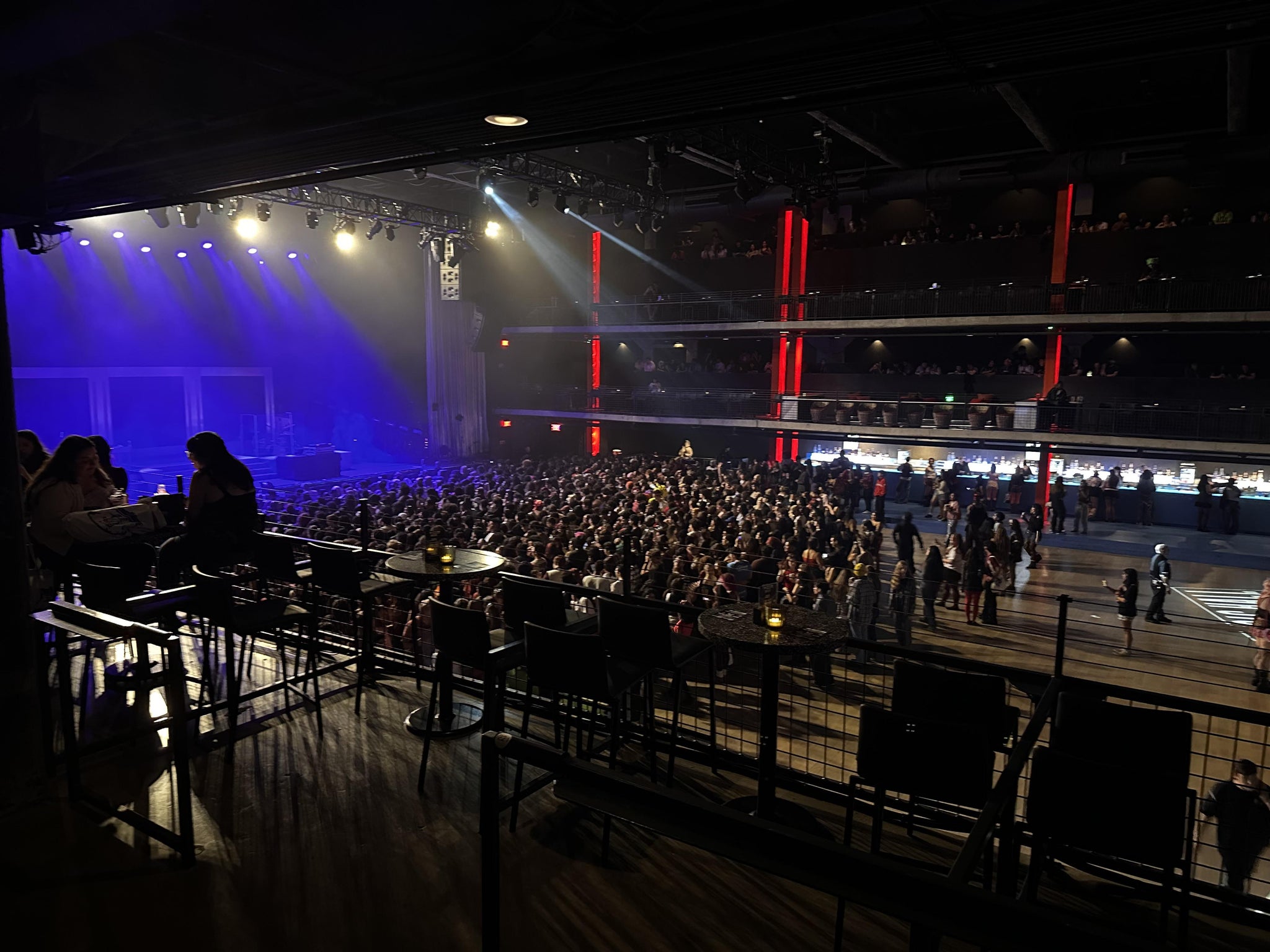 Real Fan View taken from Section 200 GA at 713 Music Hall by Yurem J