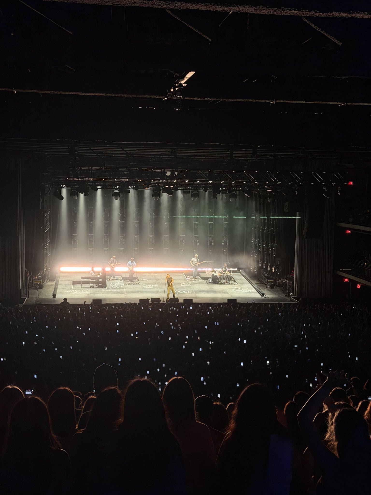Real Fan View taken from Section 301 at 713 Music Hall by Avery L