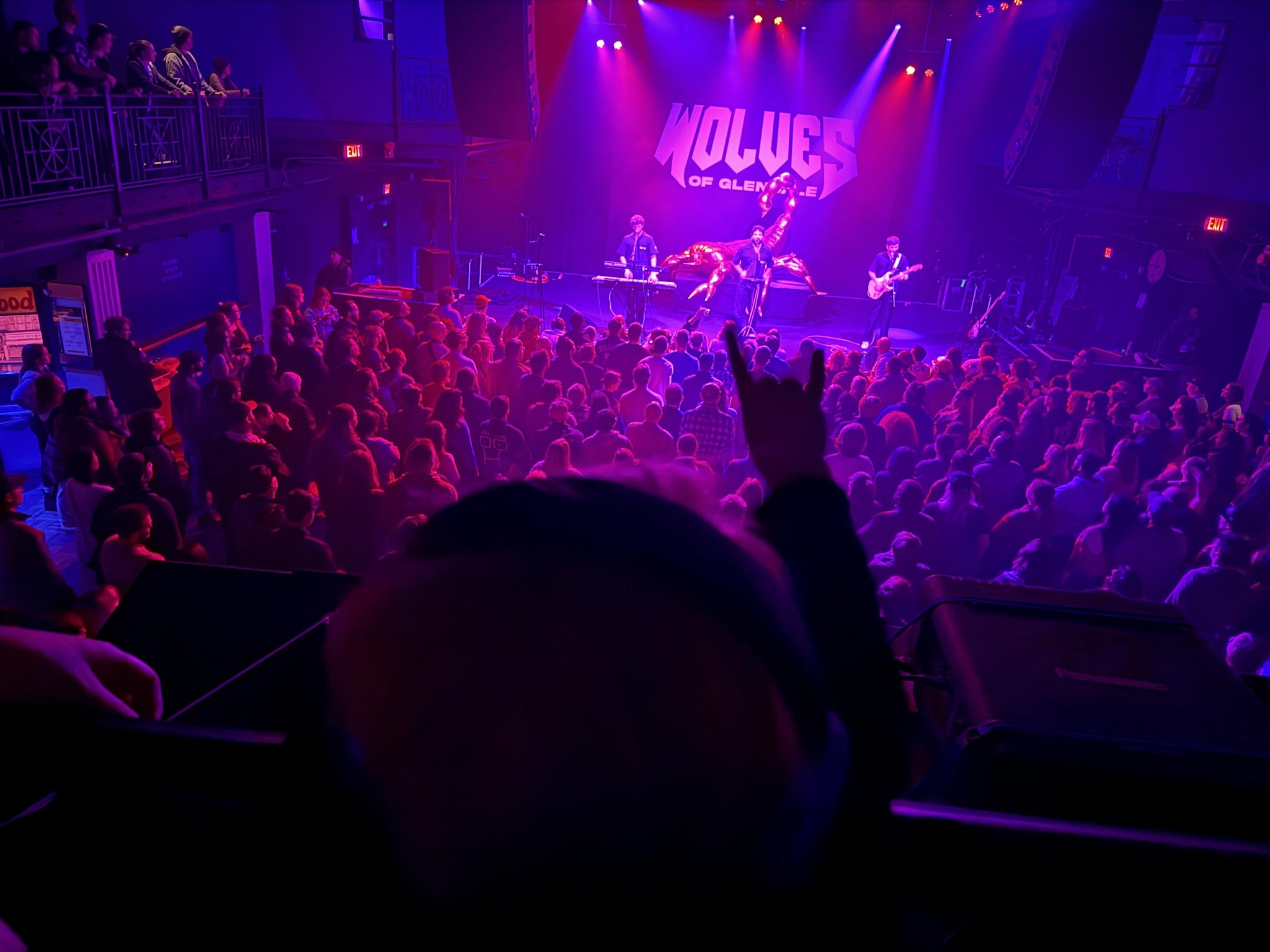 Real Fan View taken from General Admission at 9:30 Club by Kevin B