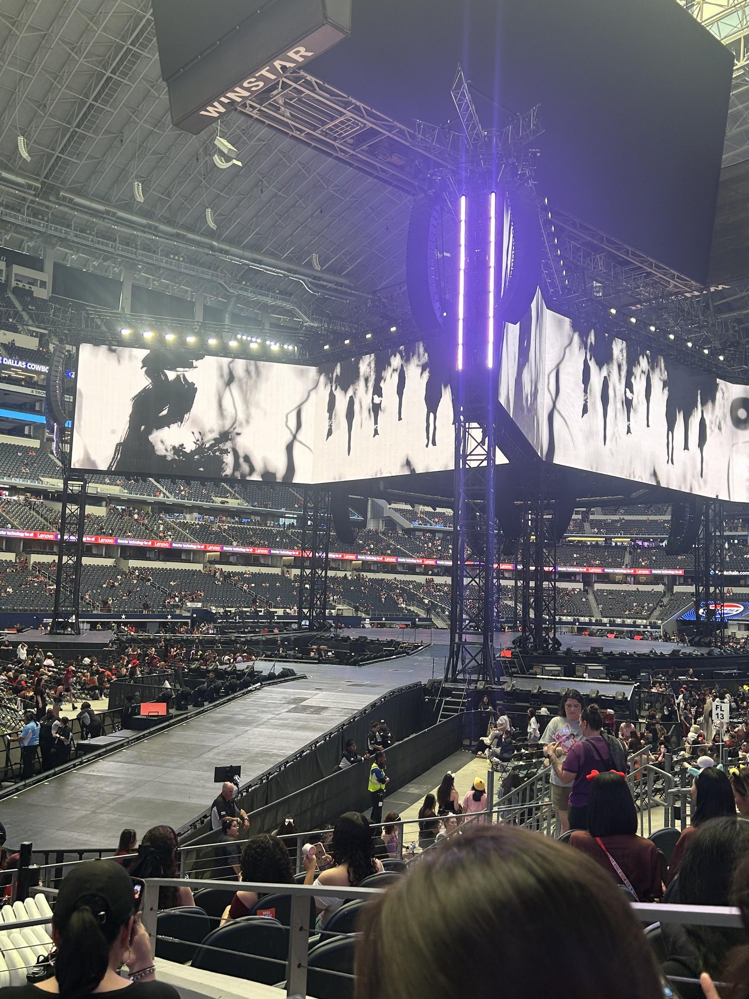 Real Fan View taken from Section 118 at AT&T Stadium by Alyssa V