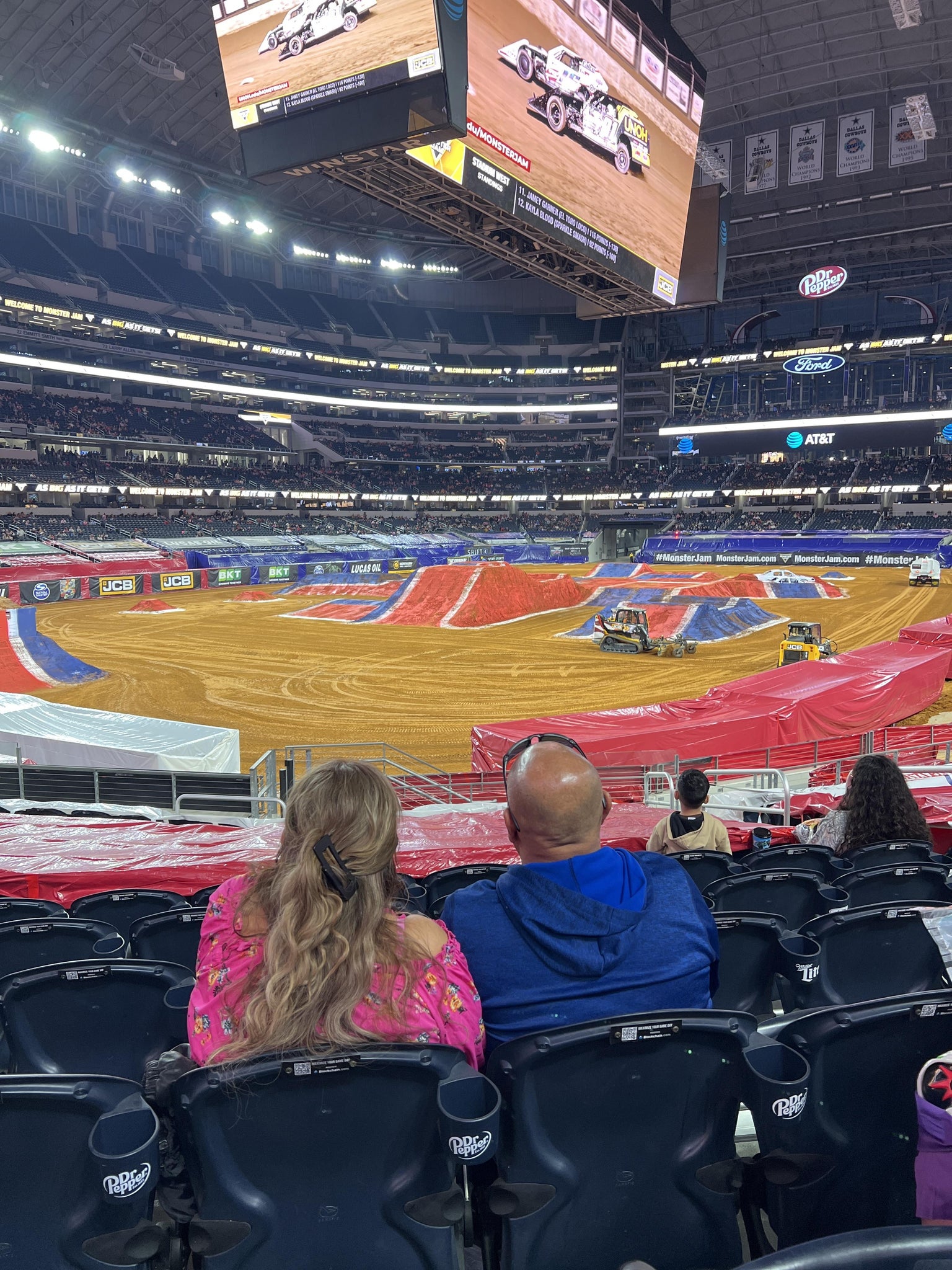 Real Fan View taken from Section 120 at AT&T Stadium by Anonymous User