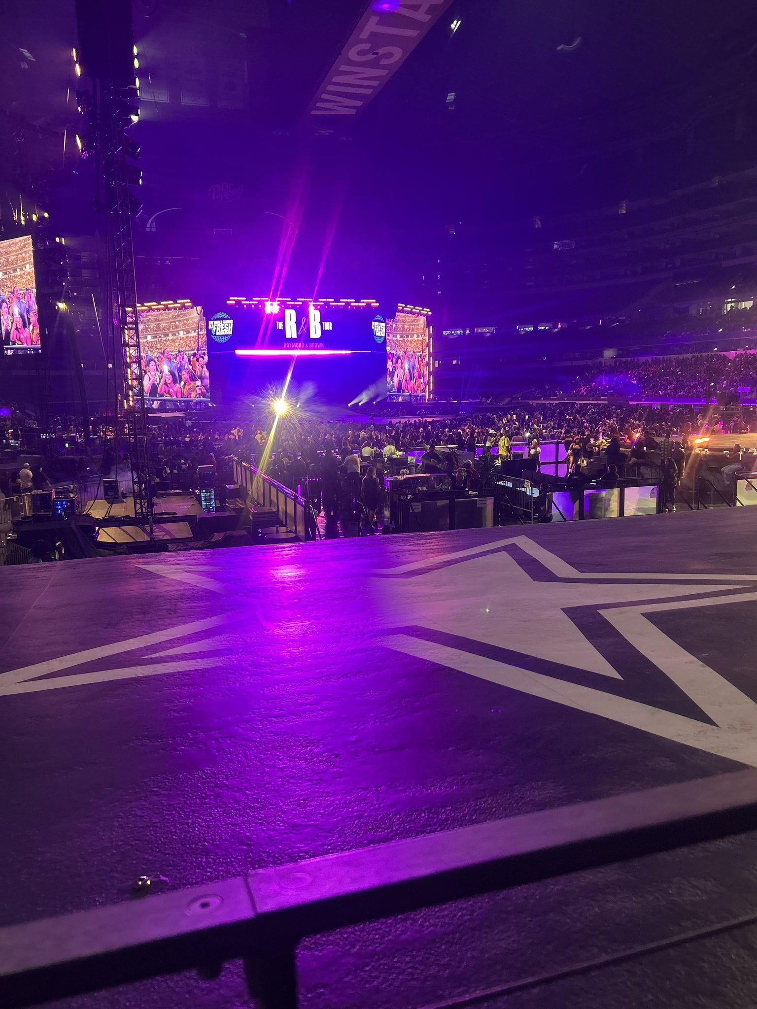 Real Fan View taken from Section 125 at AT&T Stadium by George R