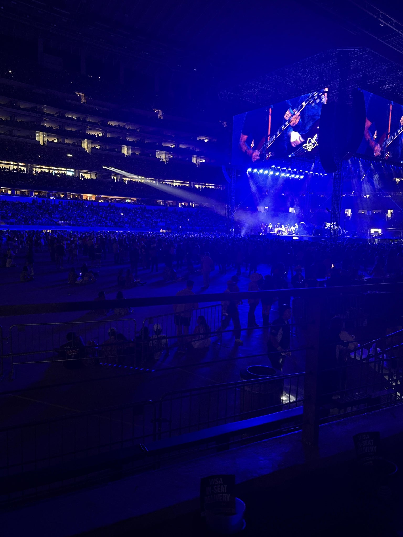 Real Fan View taken from Section 143 at AT&T Stadium by William H