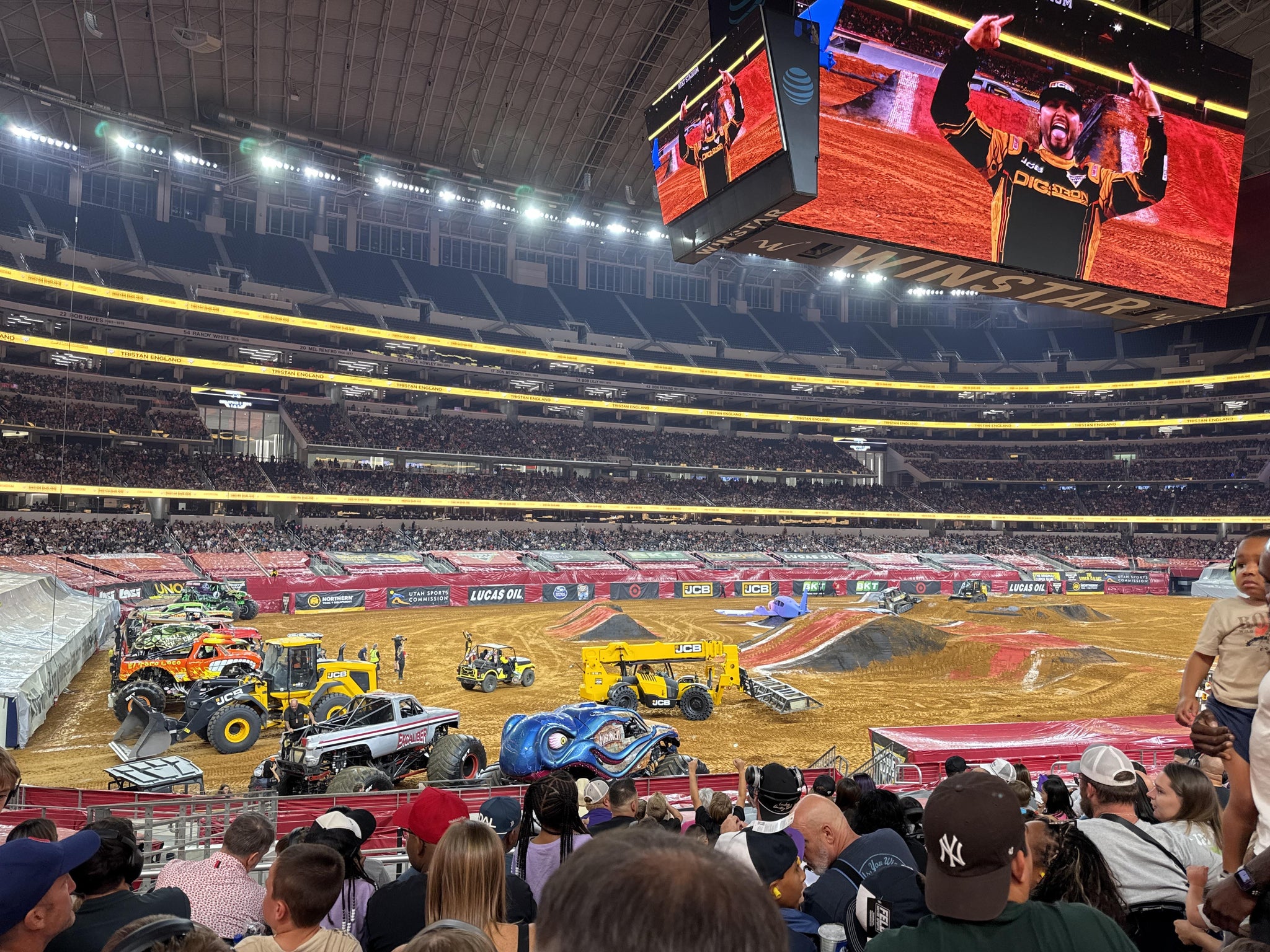 Real Fan View taken from Section 143 at AT&T Stadium by Jeyny V