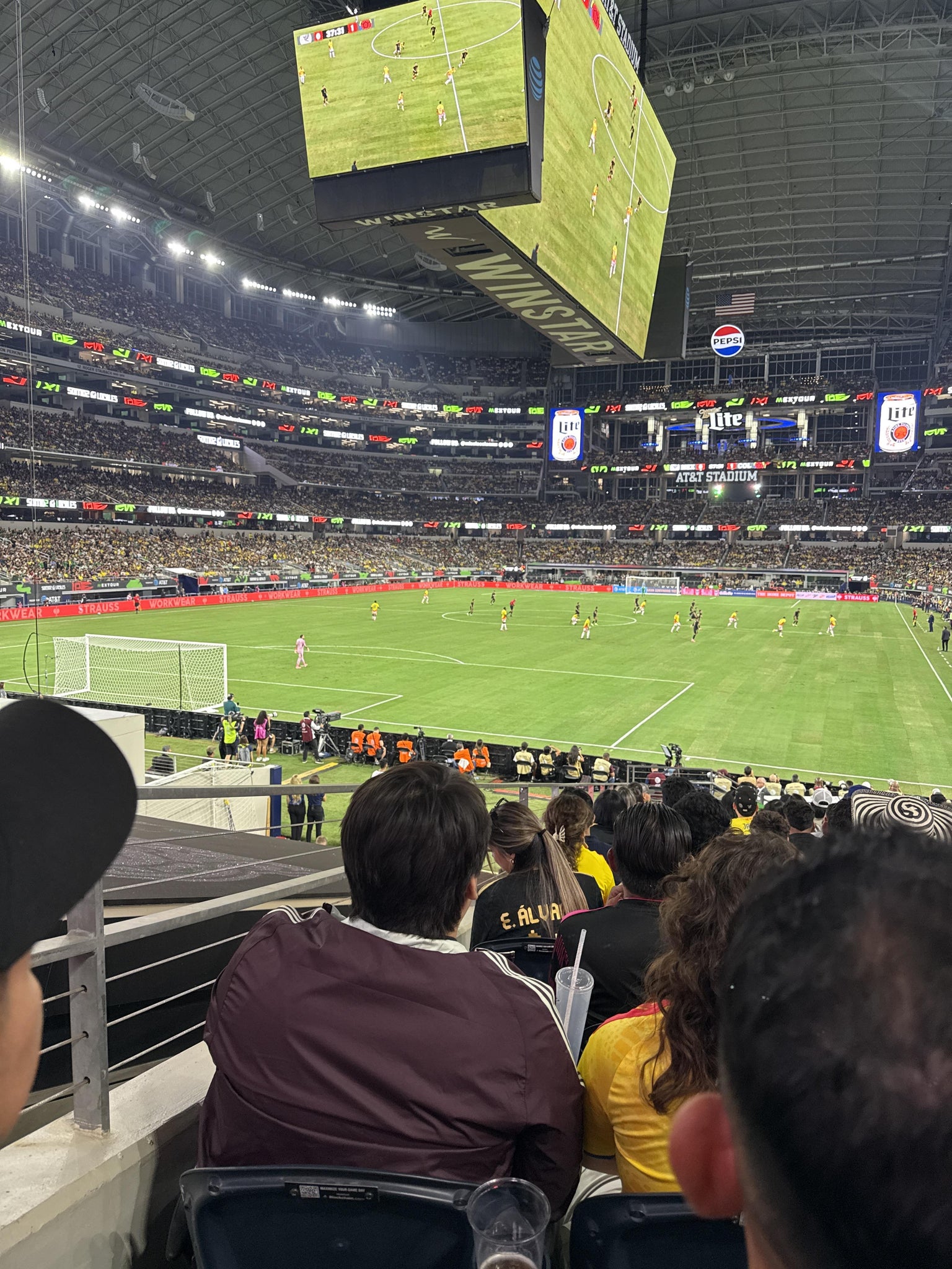 Real Fan View taken from Section 146 at AT&T Stadium by Jenifer T