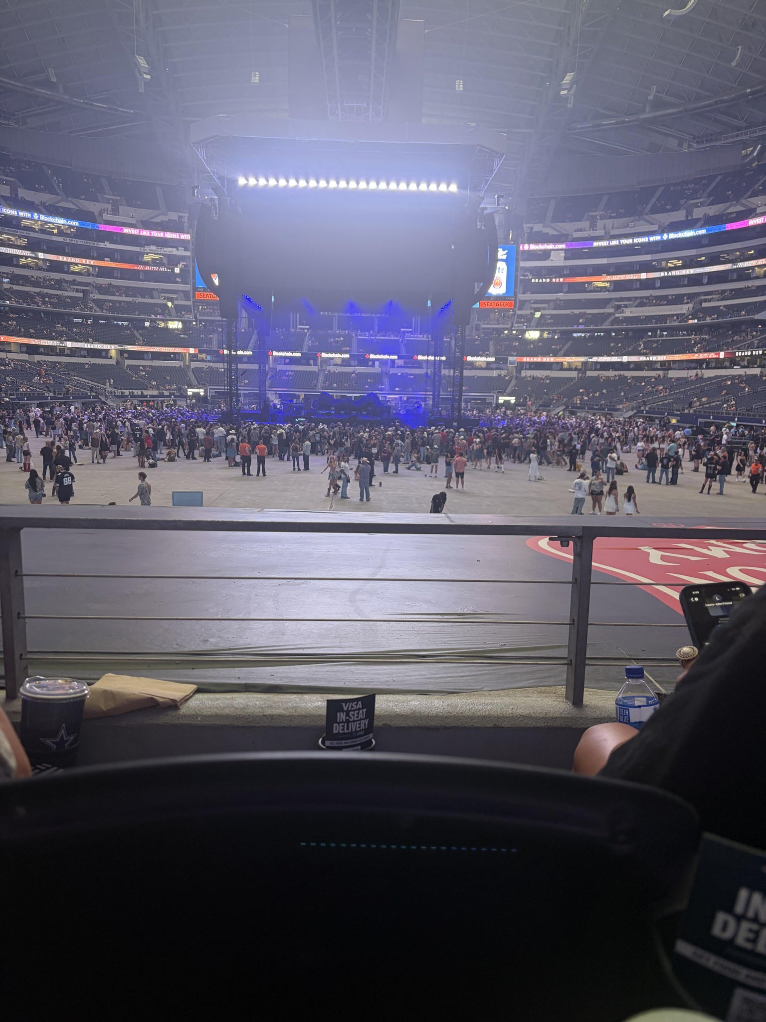 Real Fan View taken from Section 148 at AT&T Stadium by Quade W