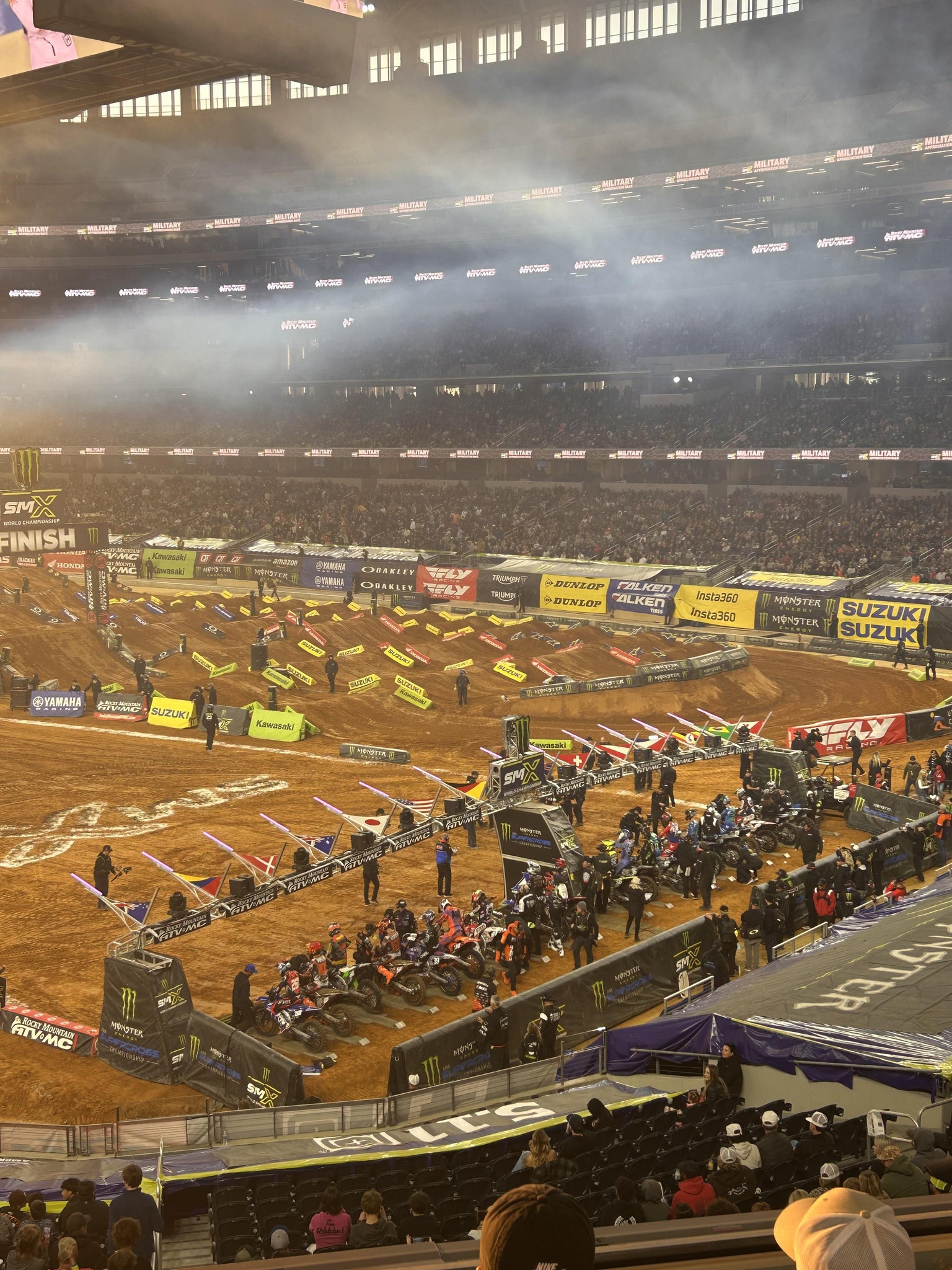 Real Fan View taken from Section 202 at AT&T Stadium by Ivett S