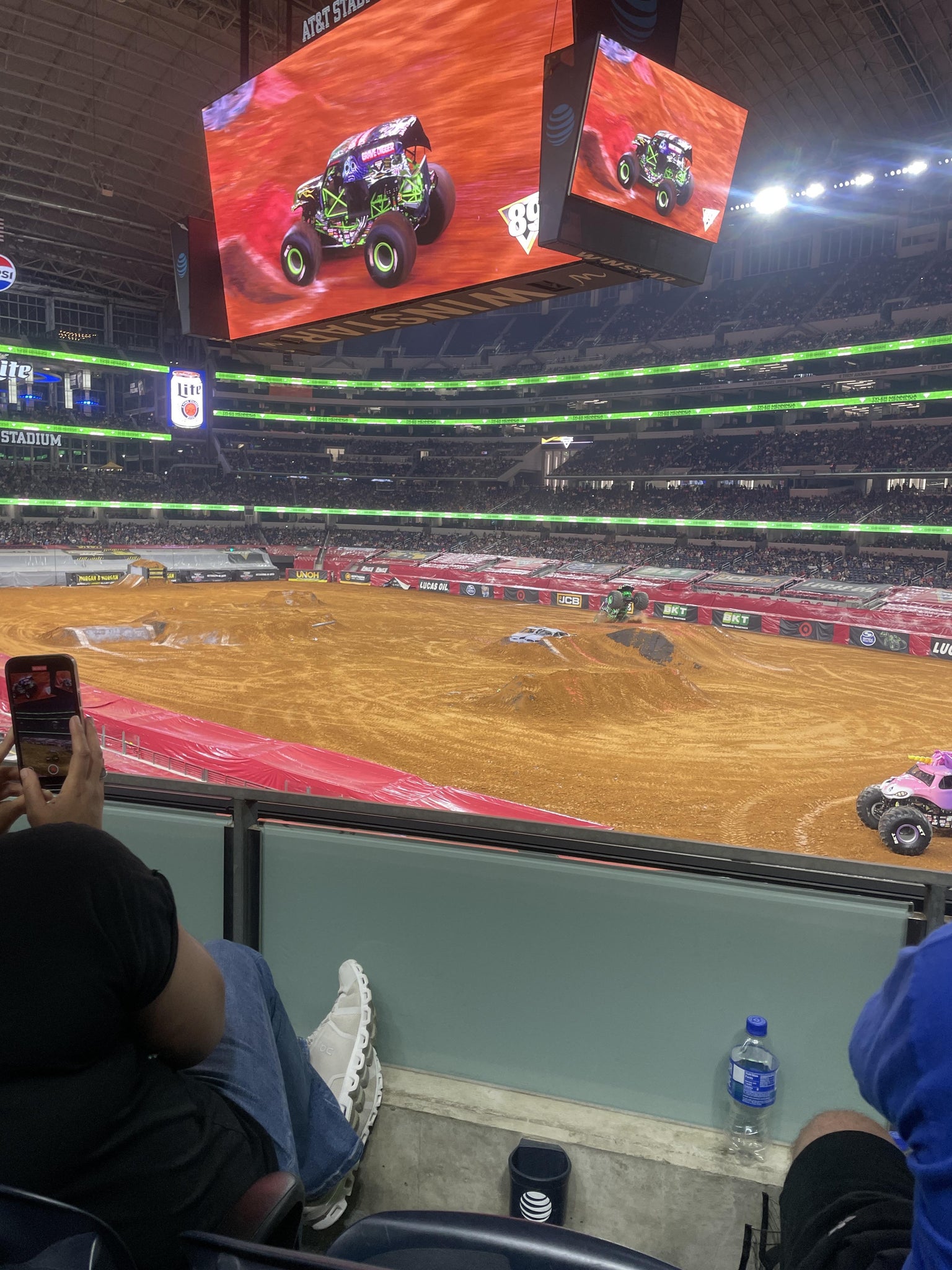 Real Fan View taken from Section 203 at AT&T Stadium by Alyssa M