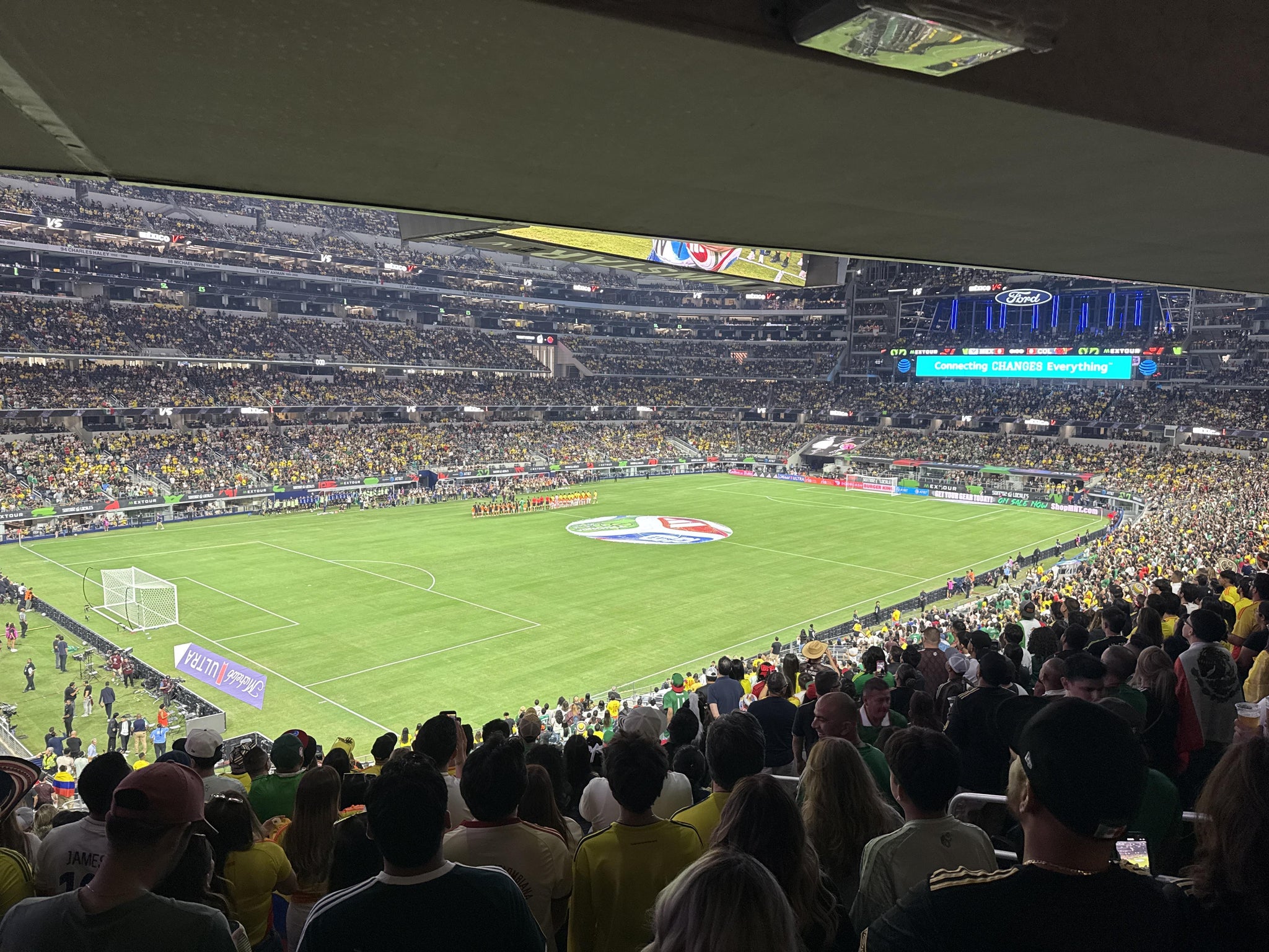 Real Fan View taken from Section 217 at AT&T Stadium by Anonymous User