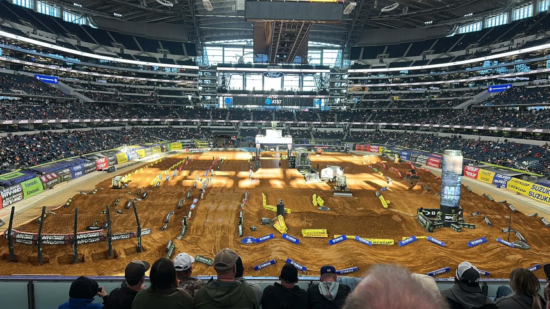 Real Fan View taken from Section 223 at AT&T Stadium by Alex C