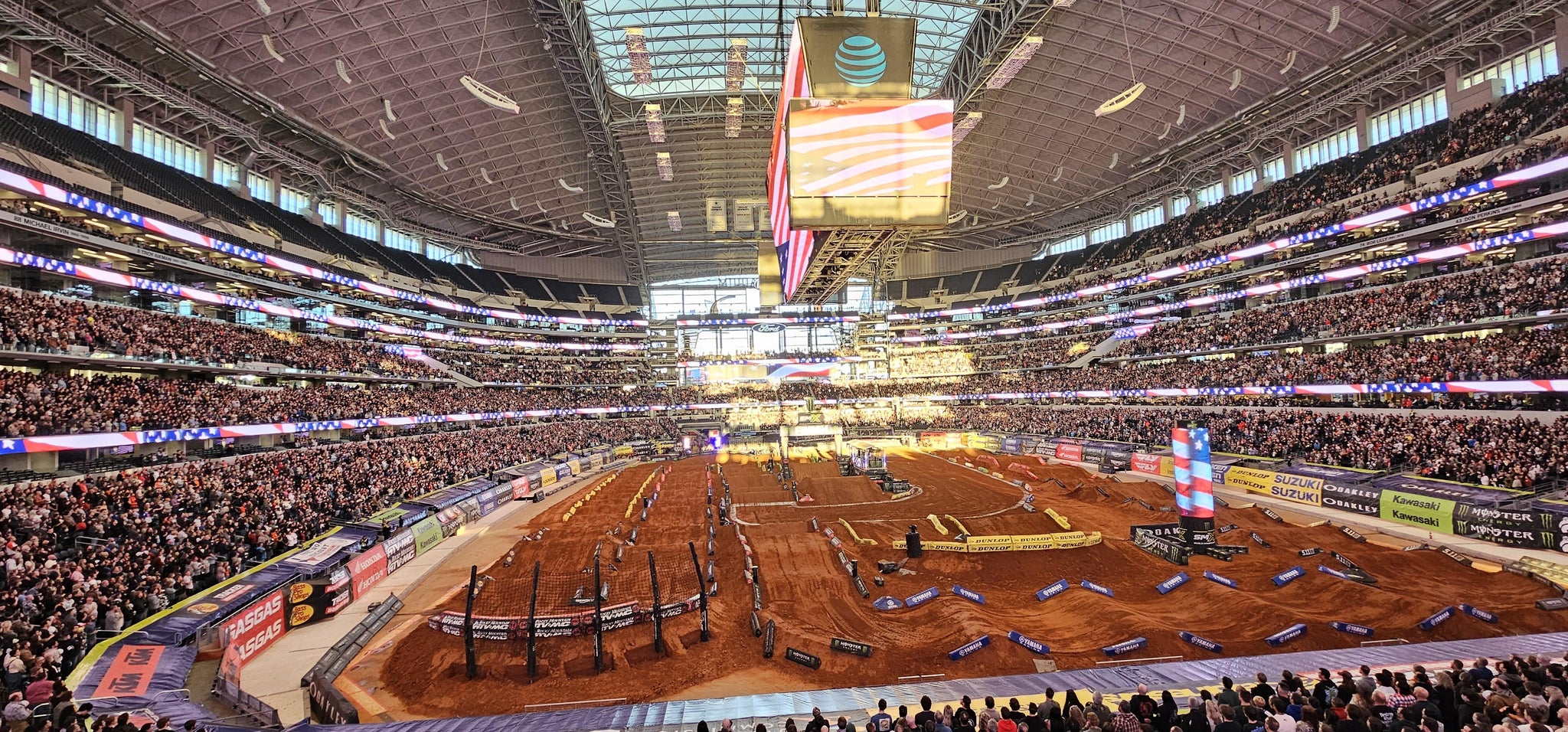 Real Fan View taken from Section 224 at AT&T Stadium by Kristi C
