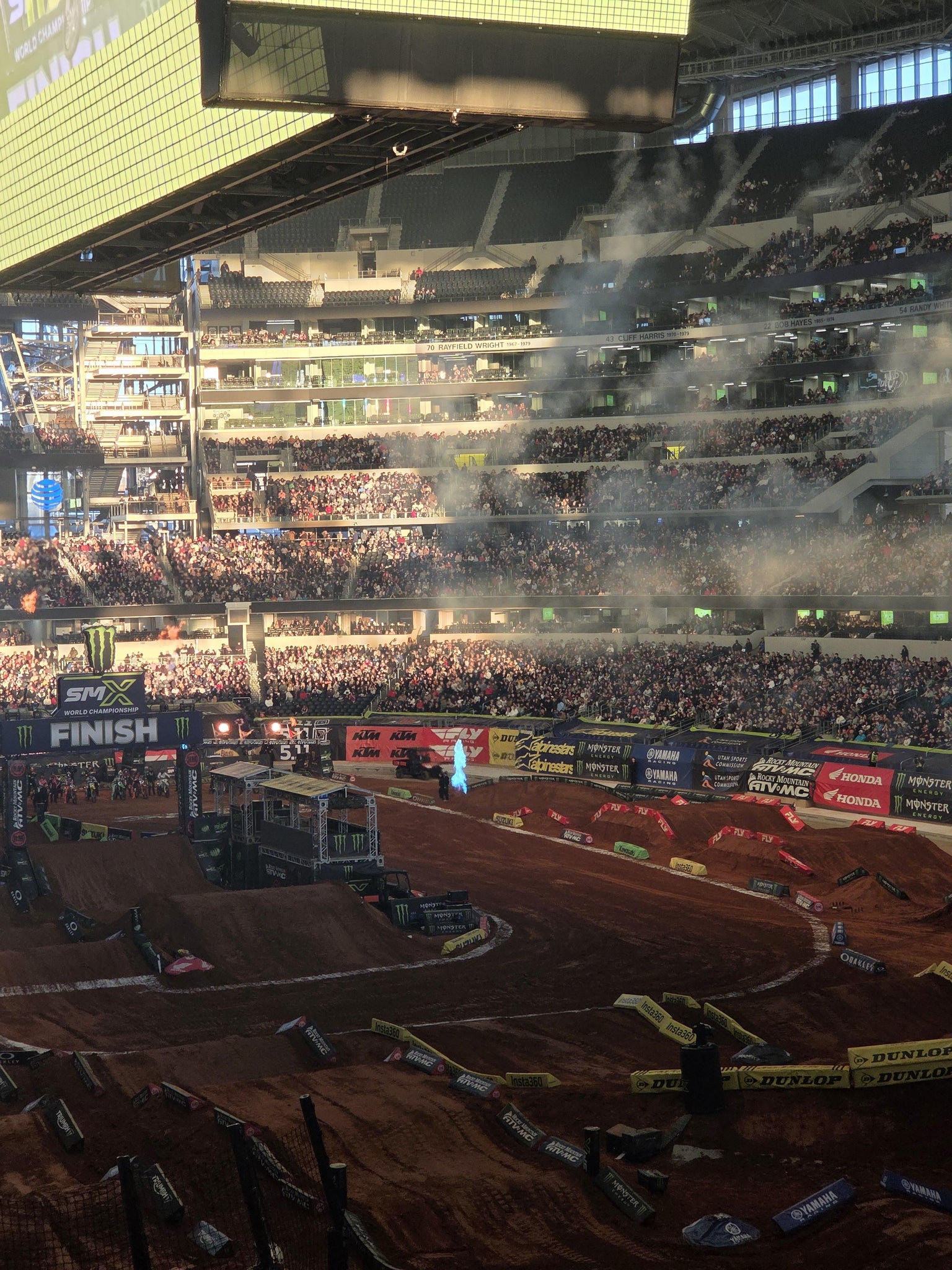 Real Fan View taken from Section 226 at AT&T Stadium by Corrine C