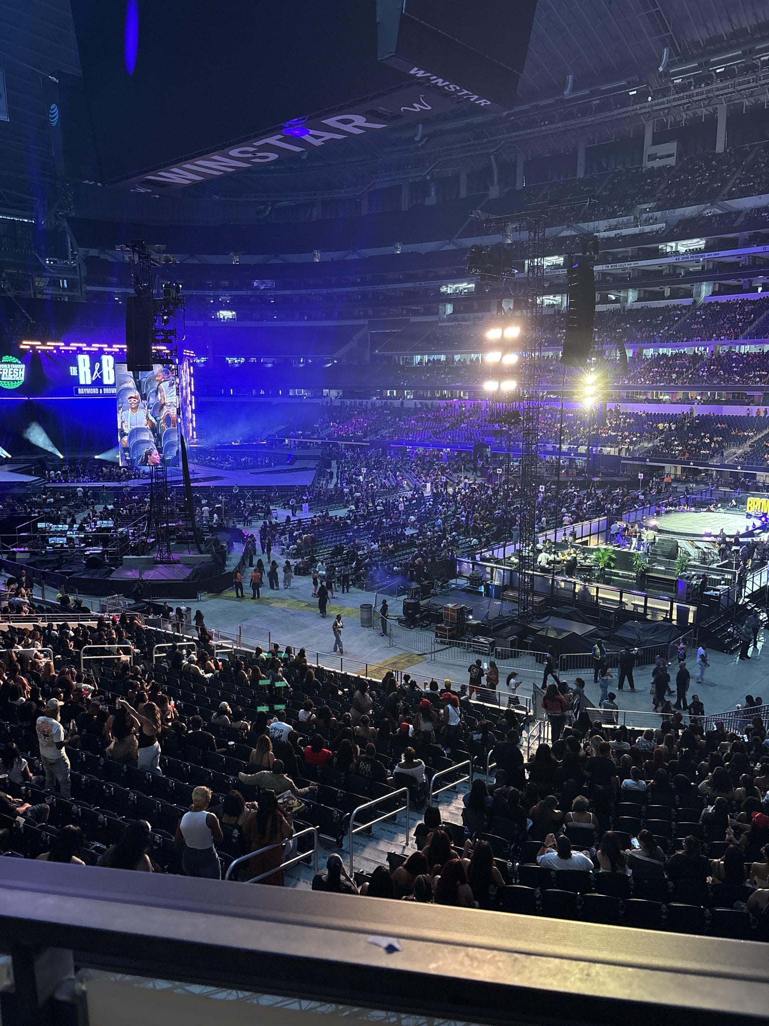 Real Fan View taken from Section 228 at AT&T Stadium by Caitlin H