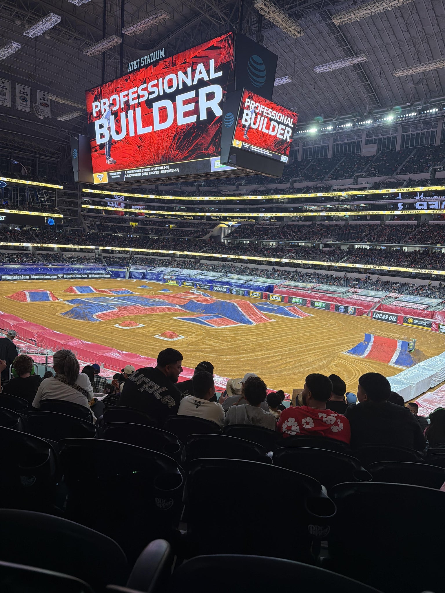 Real Fan View taken from Section 228 at AT&T Stadium by Yazmin C