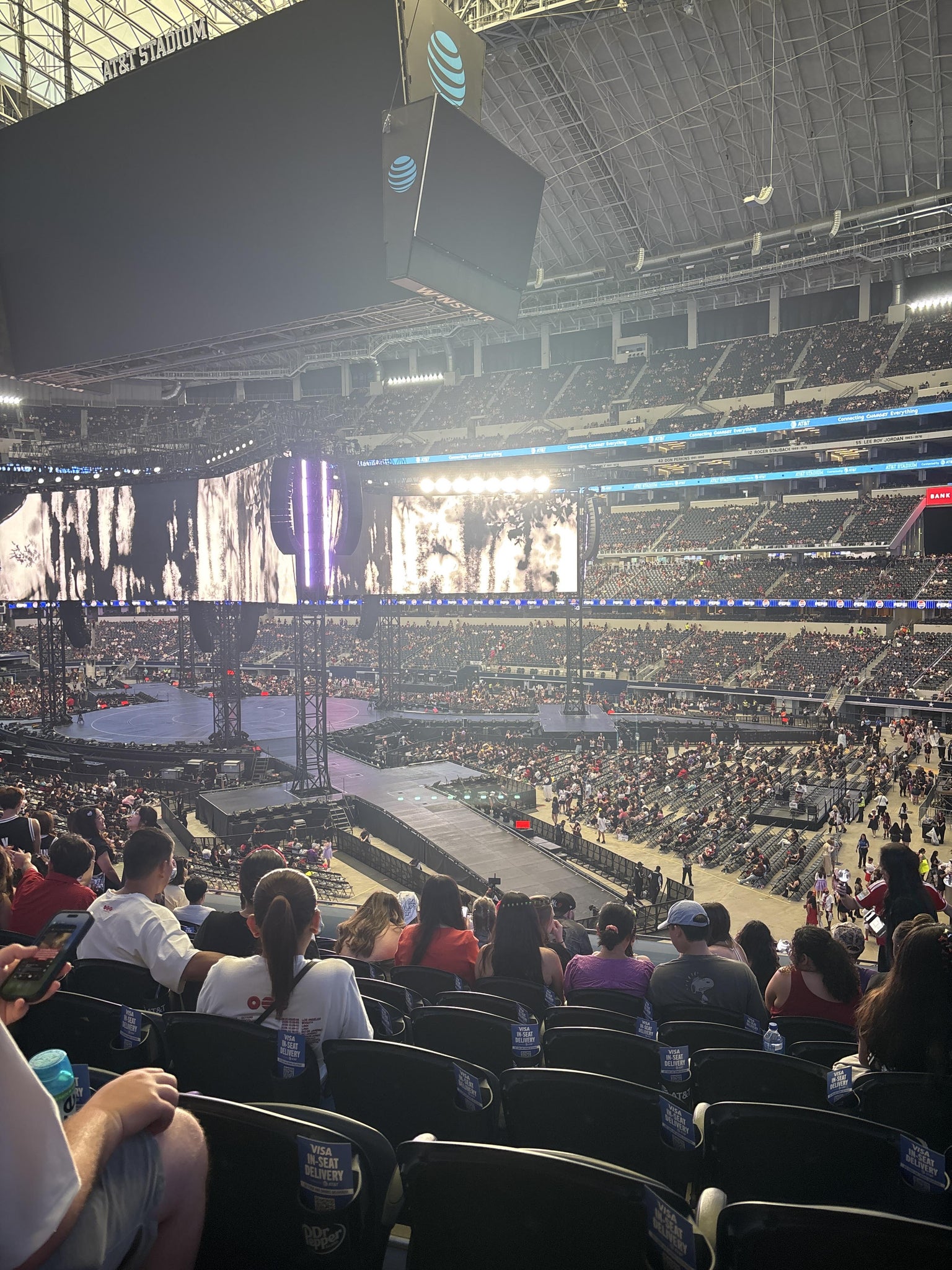 Real Fan View taken from Section 229 at AT&T Stadium by Erina A