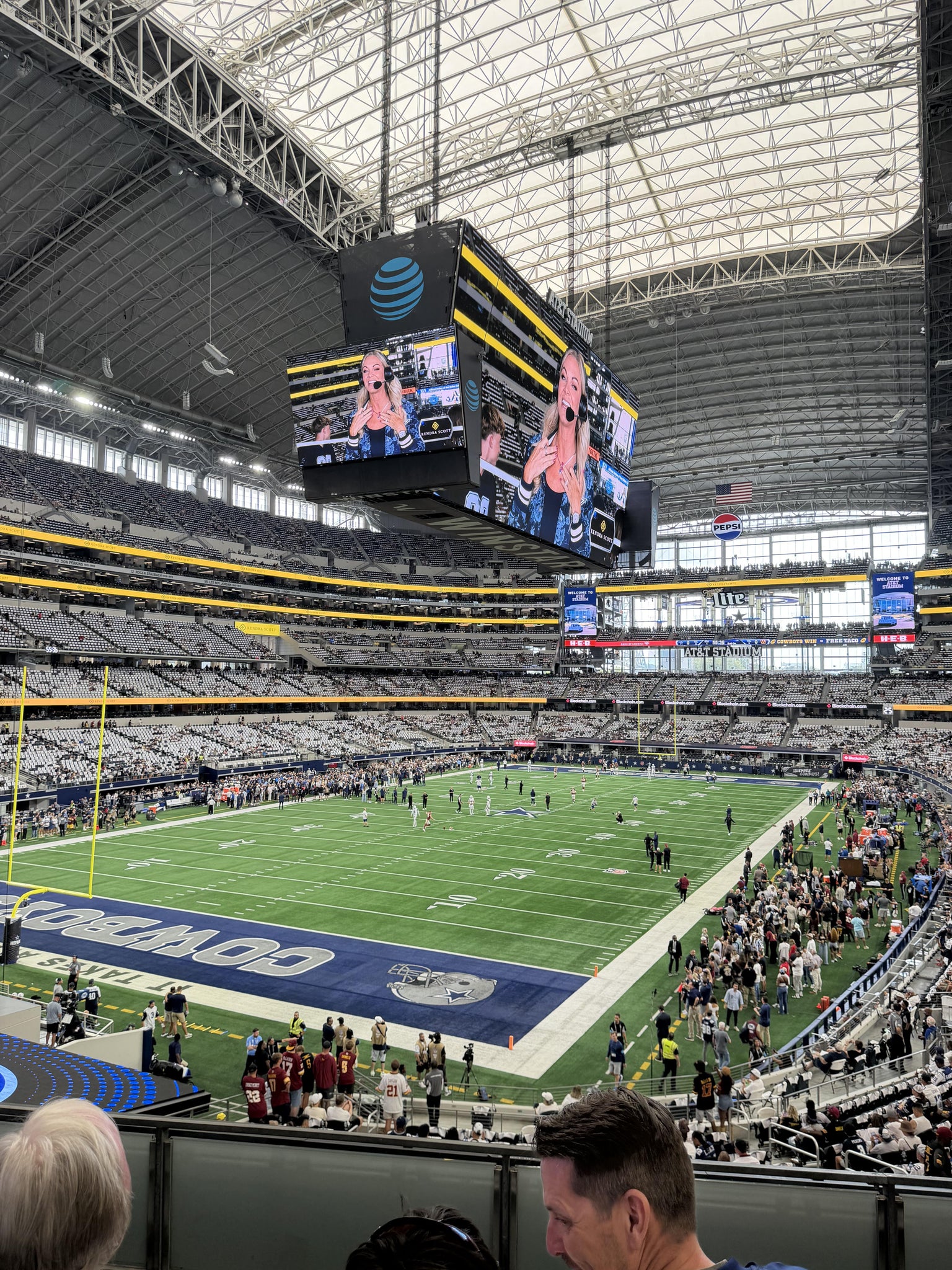 Real Fan View taken from Section 244 at AT&T Stadium by Anonymous User