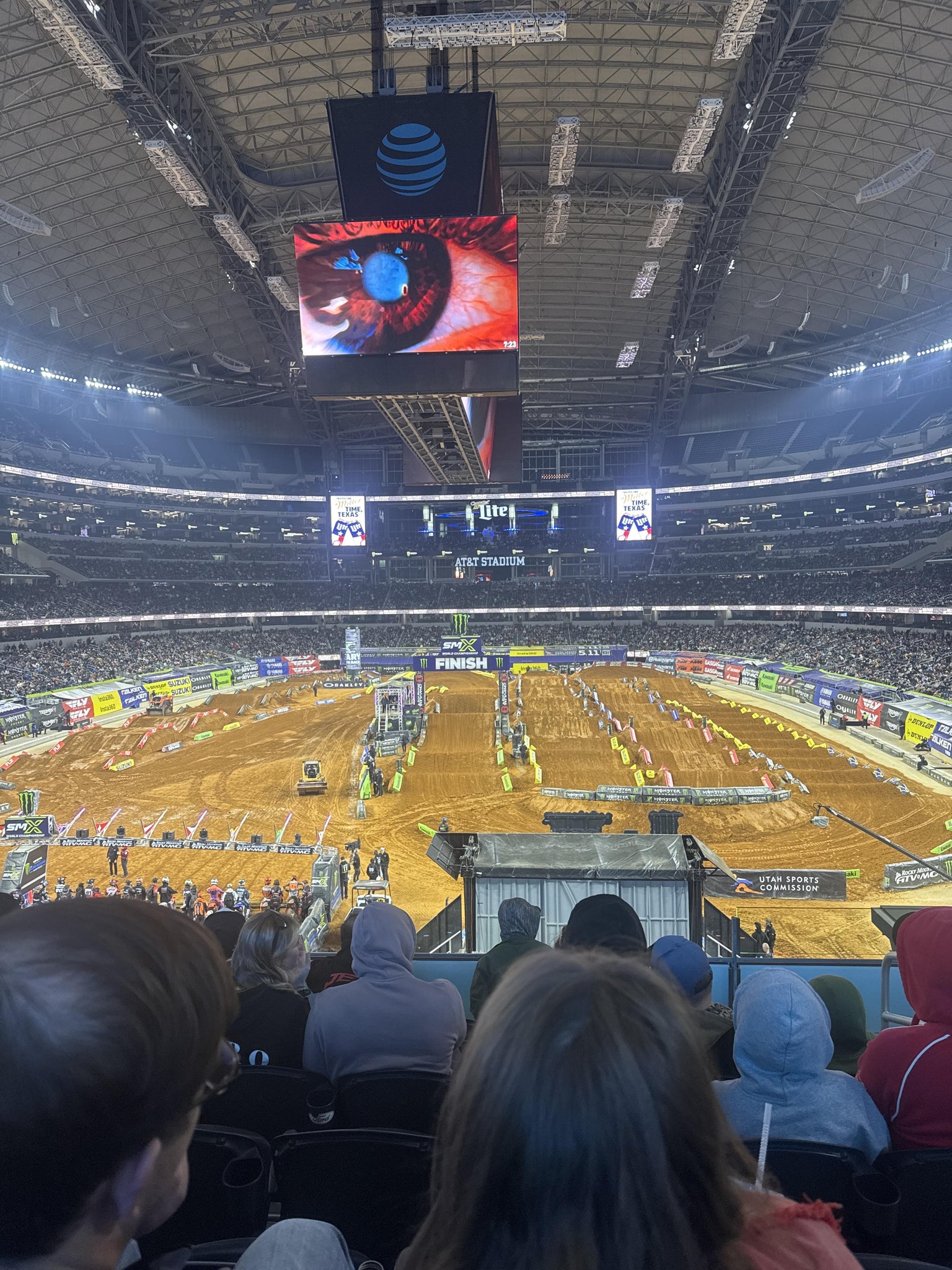 Real Fan View taken from Section 247 at AT&T Stadium by Tiffanie B