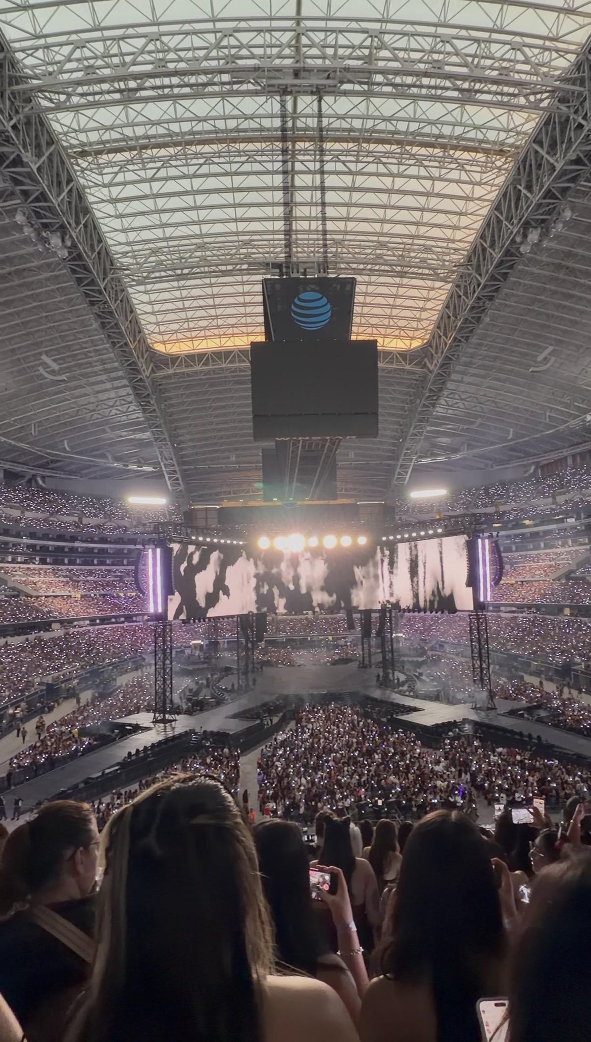 Real Fan View taken from Section 248 at AT&T Stadium by Saloni S