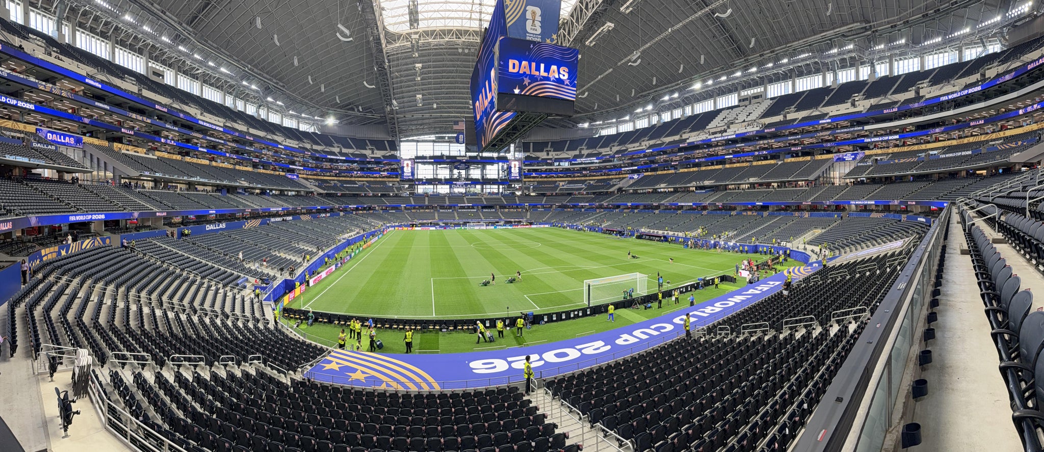 Real Fan View taken from Section 250 at AT&T Stadium by Anonymous User