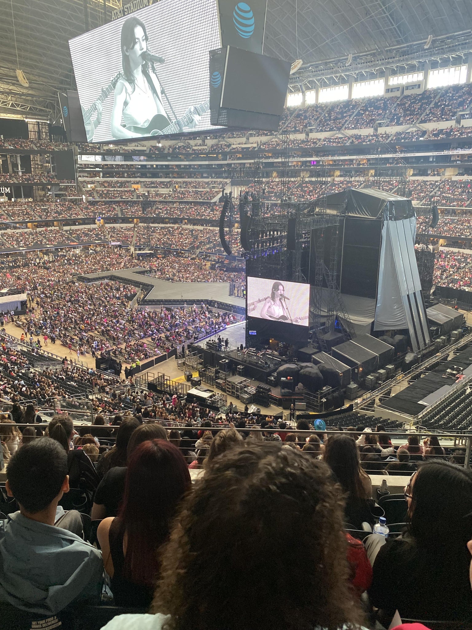 Real Fan View taken from Section 303 at AT&T Stadium by Melissa D