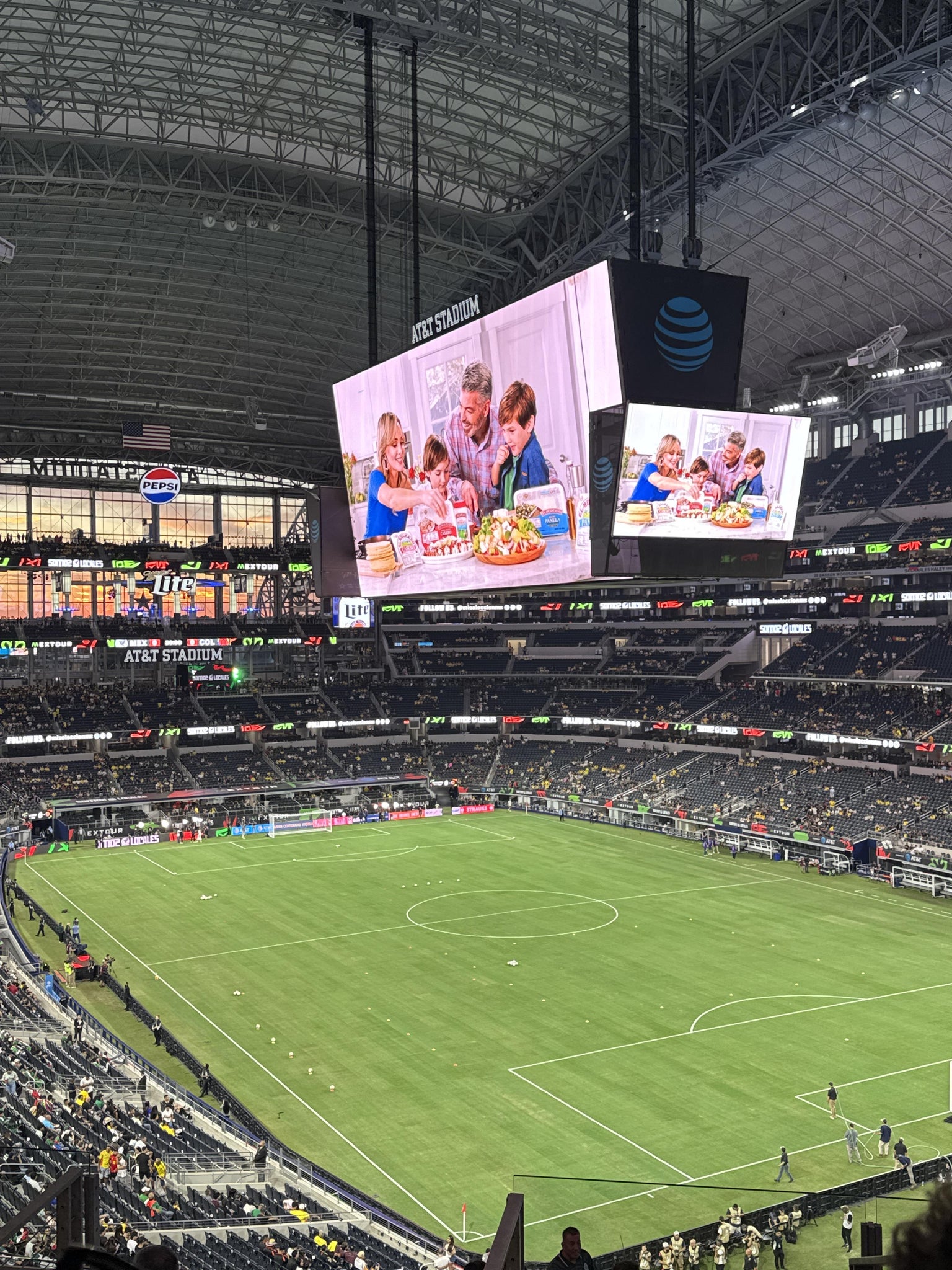 Real Fan View taken from Section 303 at AT&T Stadium by Mateo R