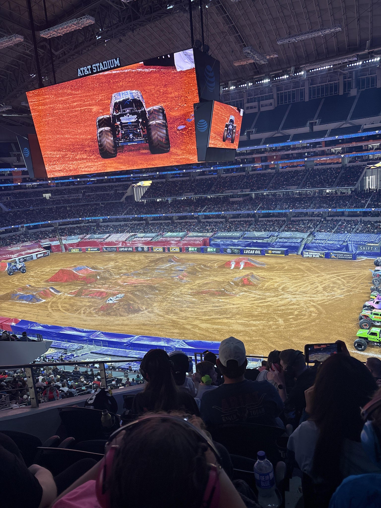 Real Fan View taken from Section 305 at AT&T Stadium by Samantha G
