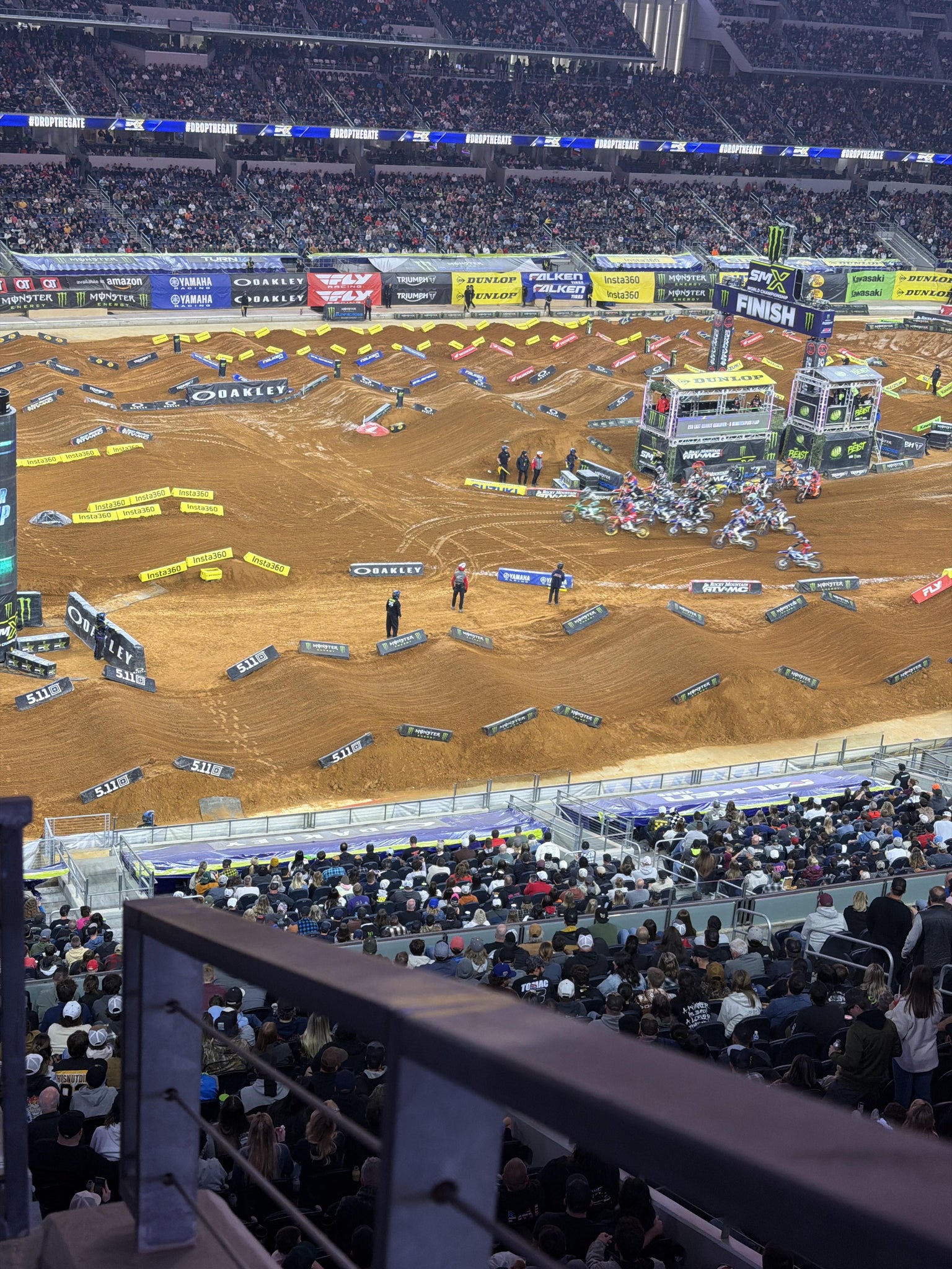 Real Fan View taken from Section 316 at AT&T Stadium by Alexzandria B
