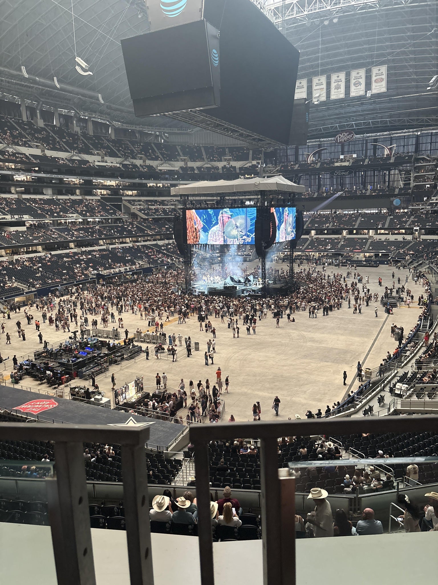 Real Fan View taken from Section 319 at AT&T Stadium by Emma A