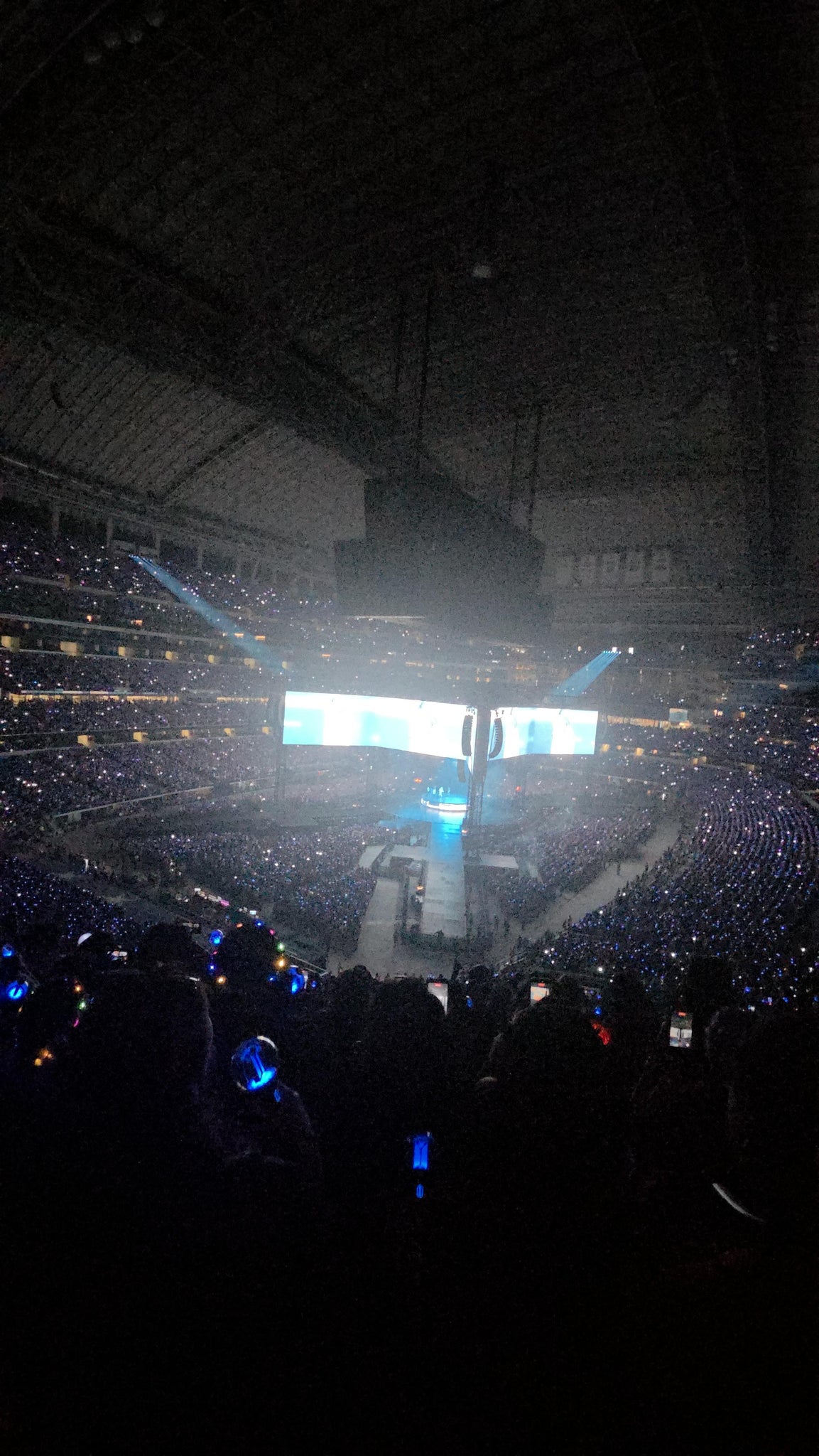 Real Fan View taken from Section 319 at AT&T Stadium by Emily U