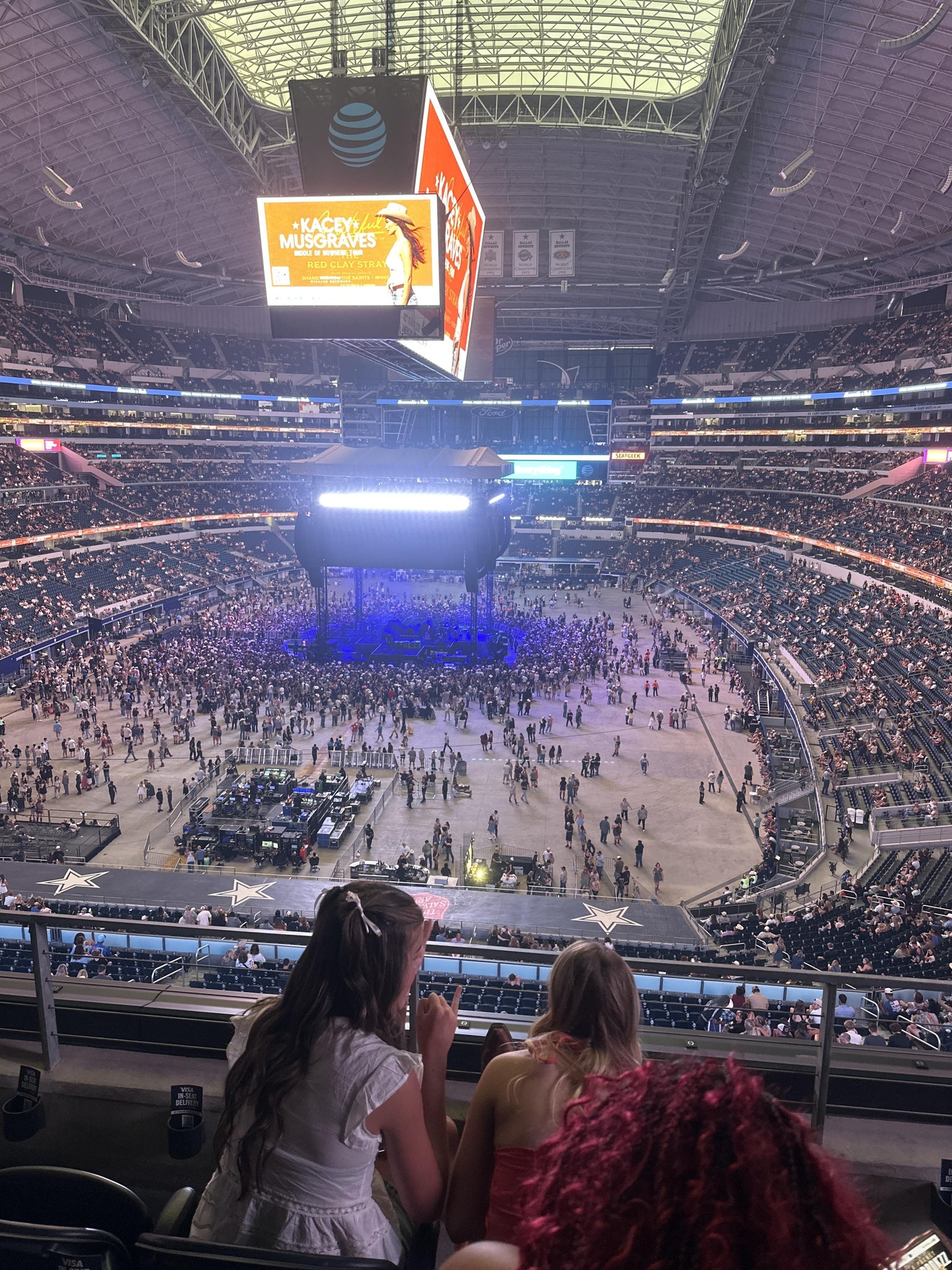 Real Fan View taken from Section 322 at AT&T Stadium by Anonymous User