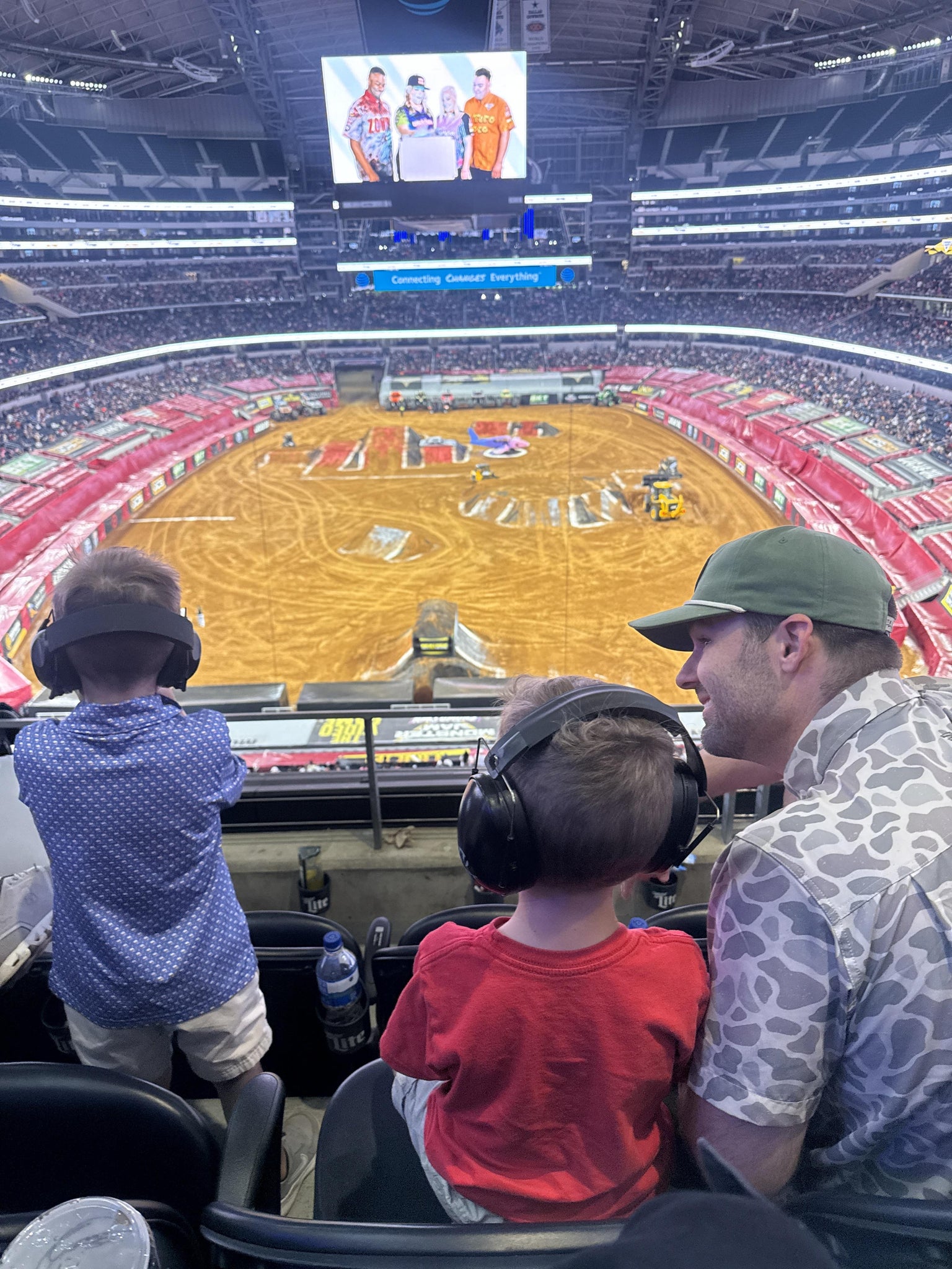 Real Fan View taken from Section 323 at AT&T Stadium by Anonymous User