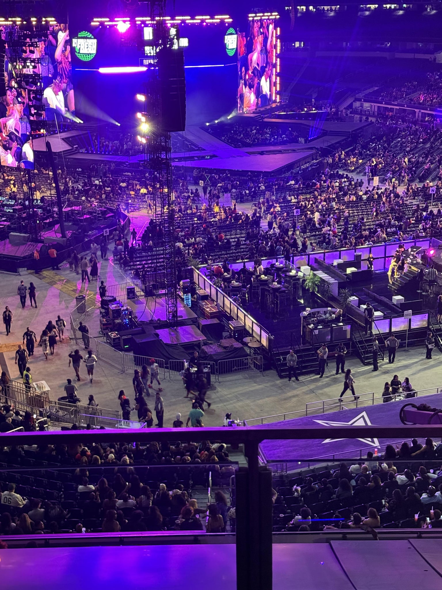 Real Fan View taken from Section 327 at AT&T Stadium by Tierra F