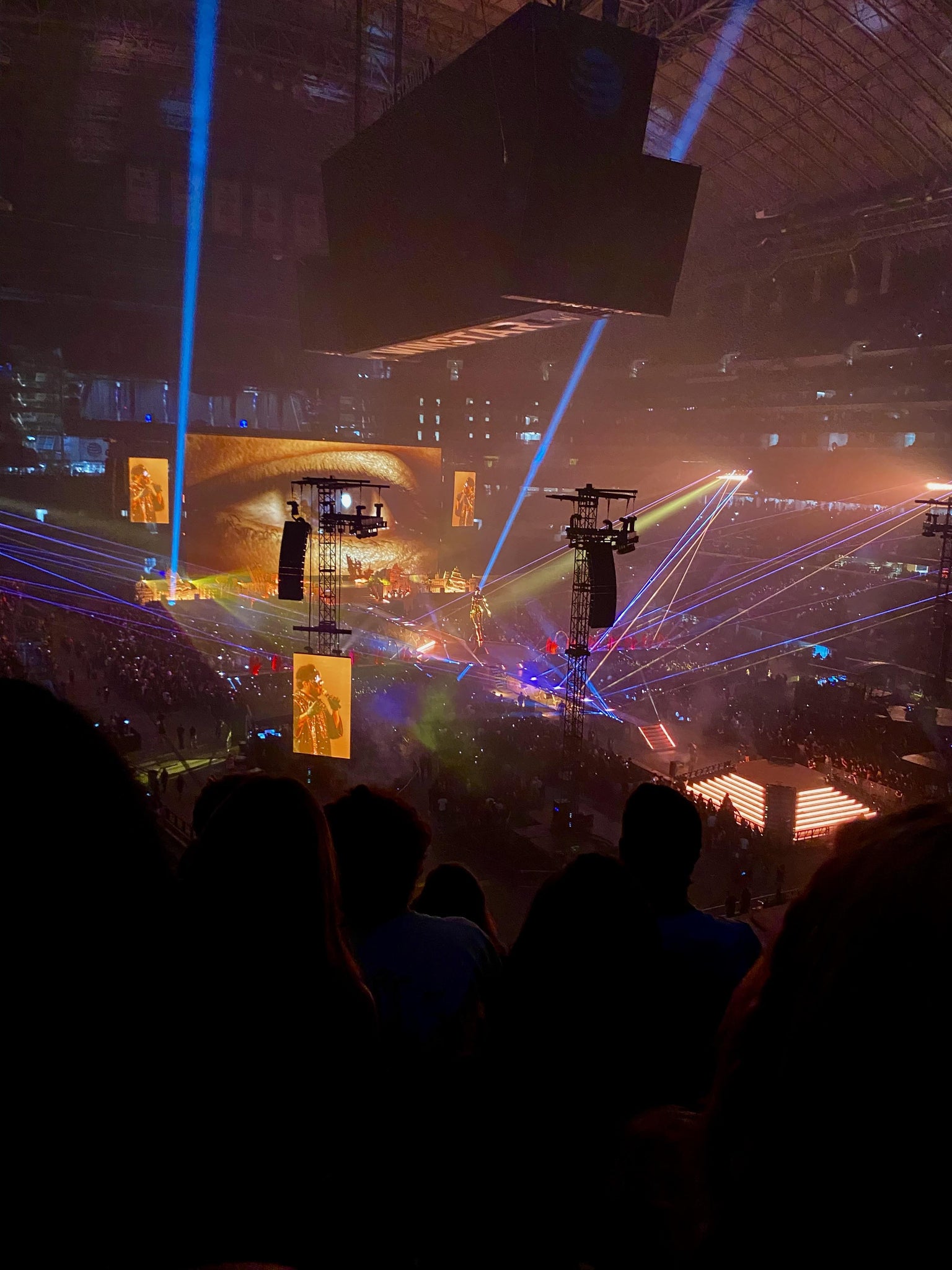 Real Fan View taken from Section 327 at AT&T Stadium by Brianna R
