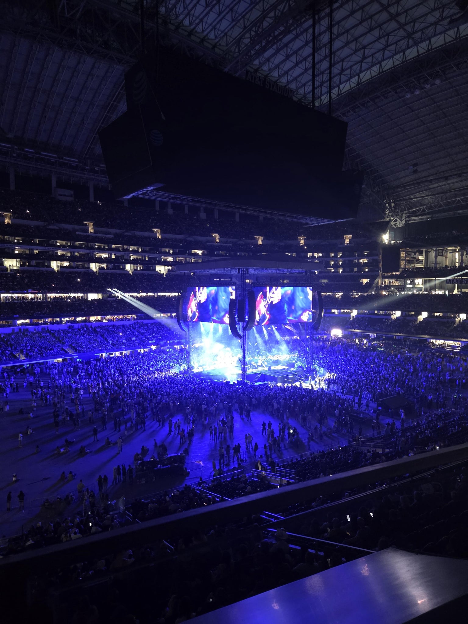 Real Fan View taken from Section 341 at AT&T Stadium by Sarah H