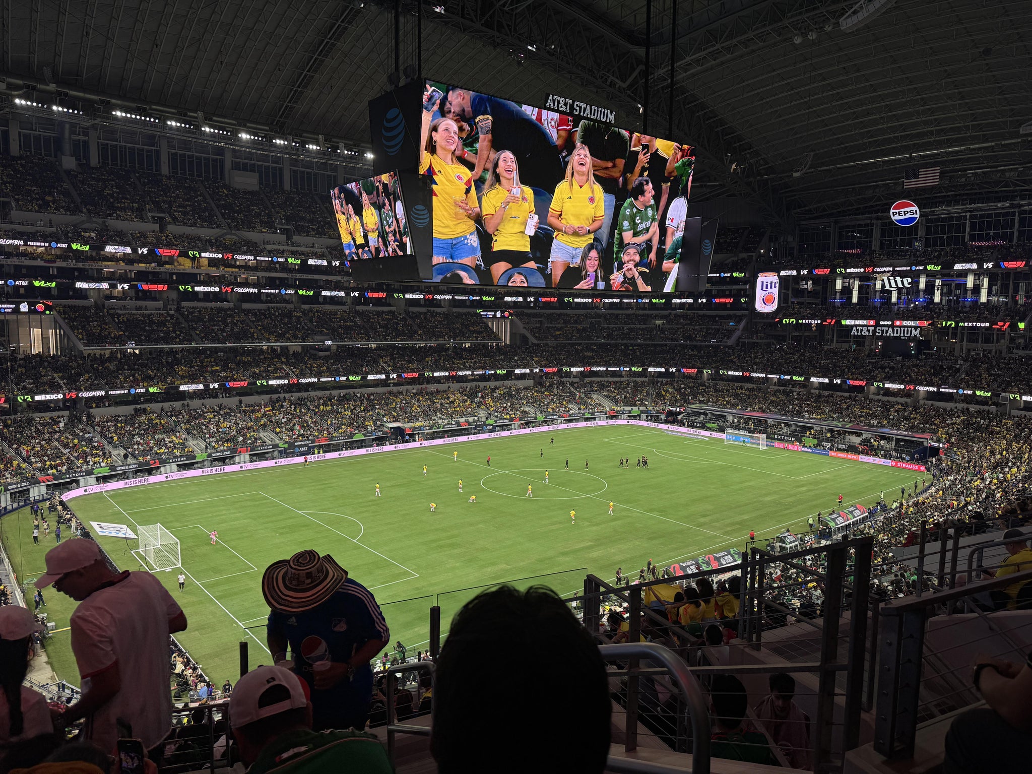 Real Fan View taken from Section 342 at AT&T Stadium by Jimmy C