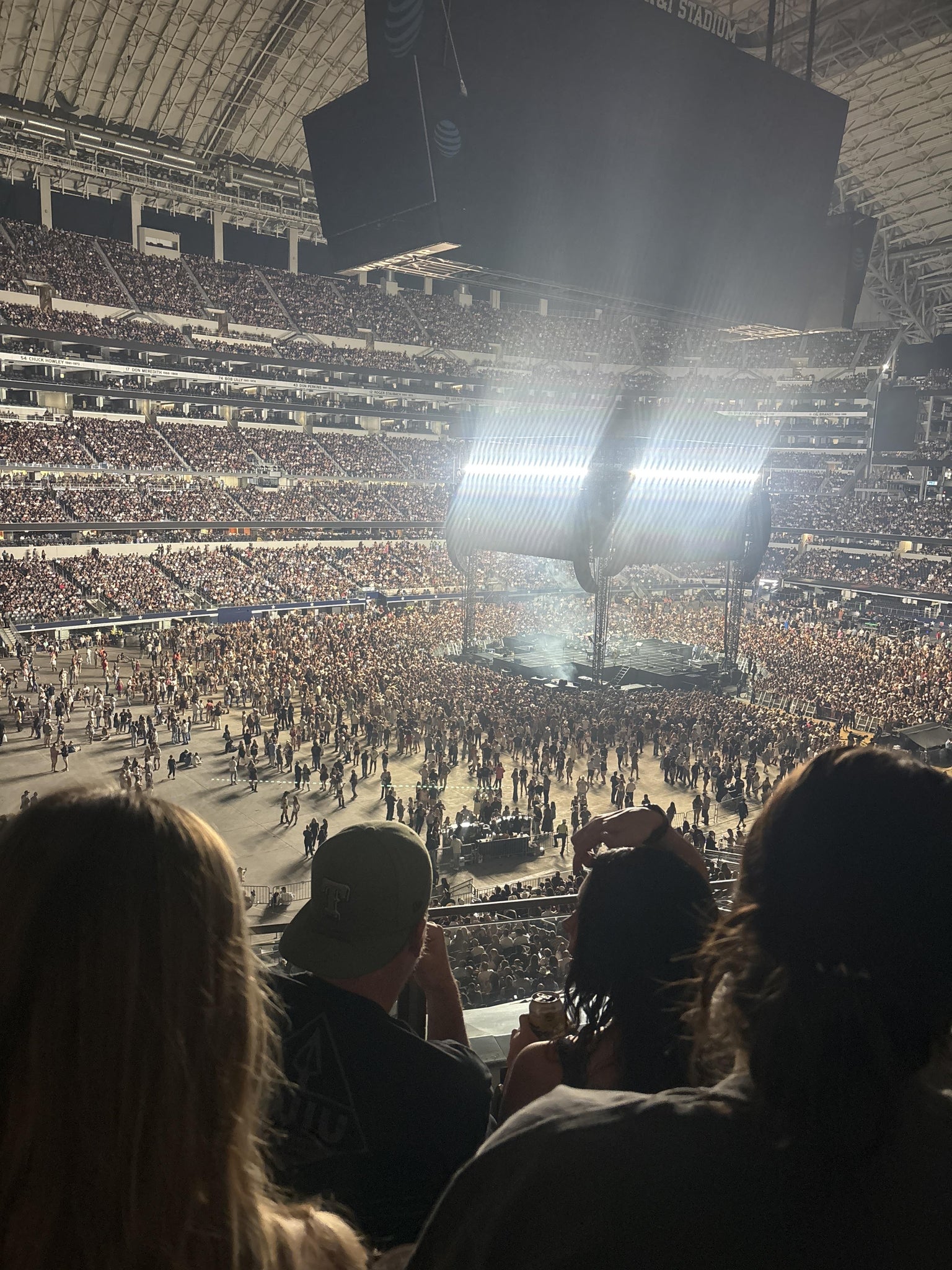 Real Fan View taken from Section 342 at AT&T Stadium by Evelyn E