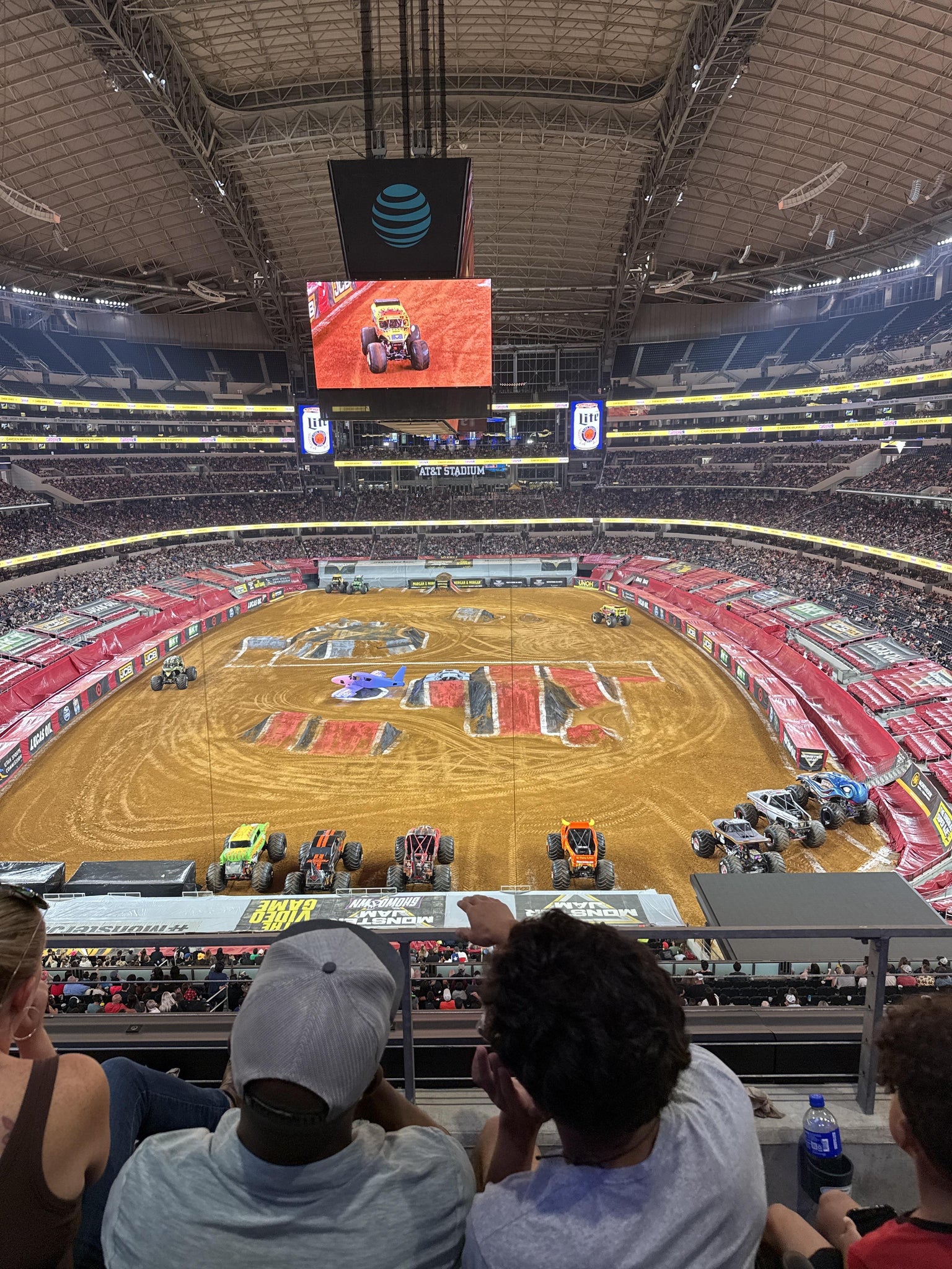 Real Fan View taken from Section 347 at AT&T Stadium by Nate M