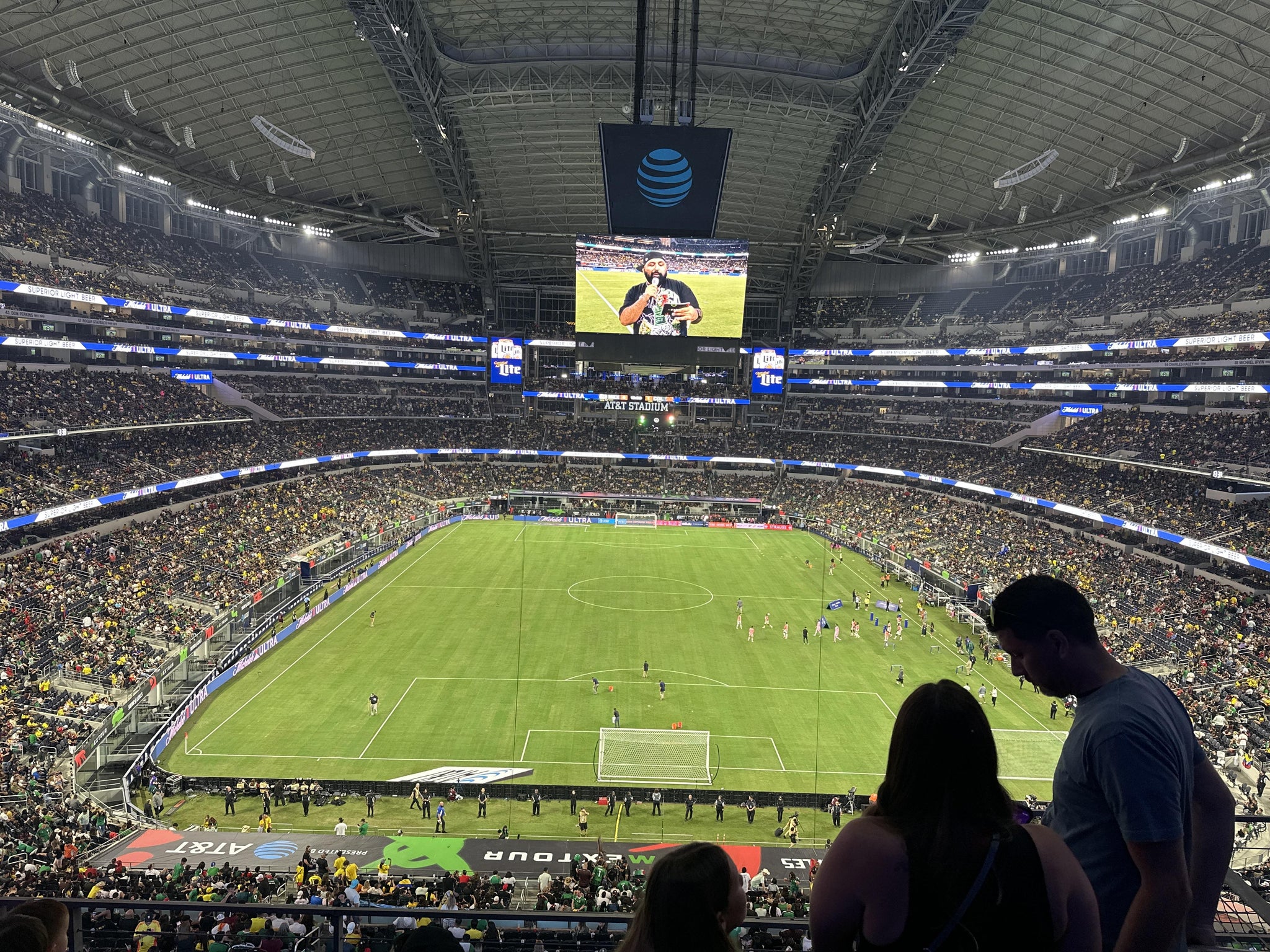 Real Fan View taken from Section 348 at AT&T Stadium by Arturo C