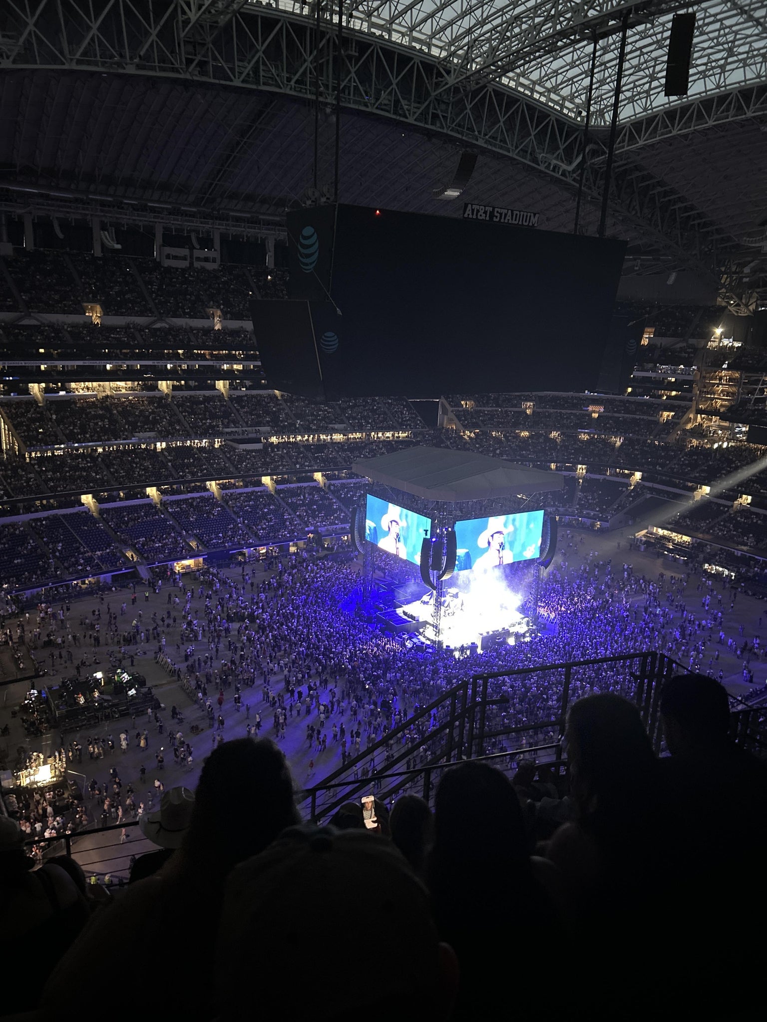 Real Fan View taken from Section 418 at AT&T Stadium by Kyla B