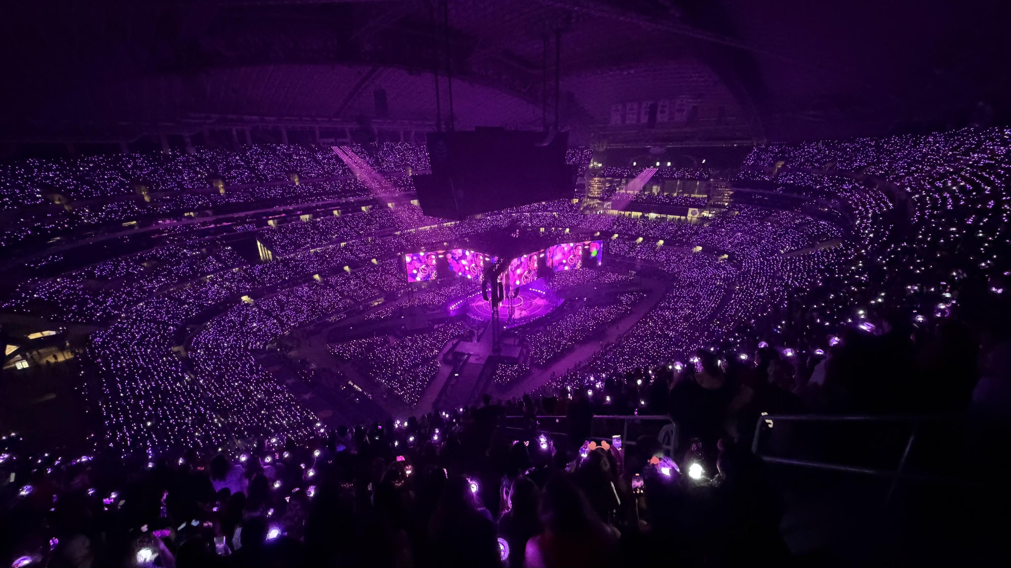 Real Fan View taken from Section 420 at AT&T Stadium by Danielle E