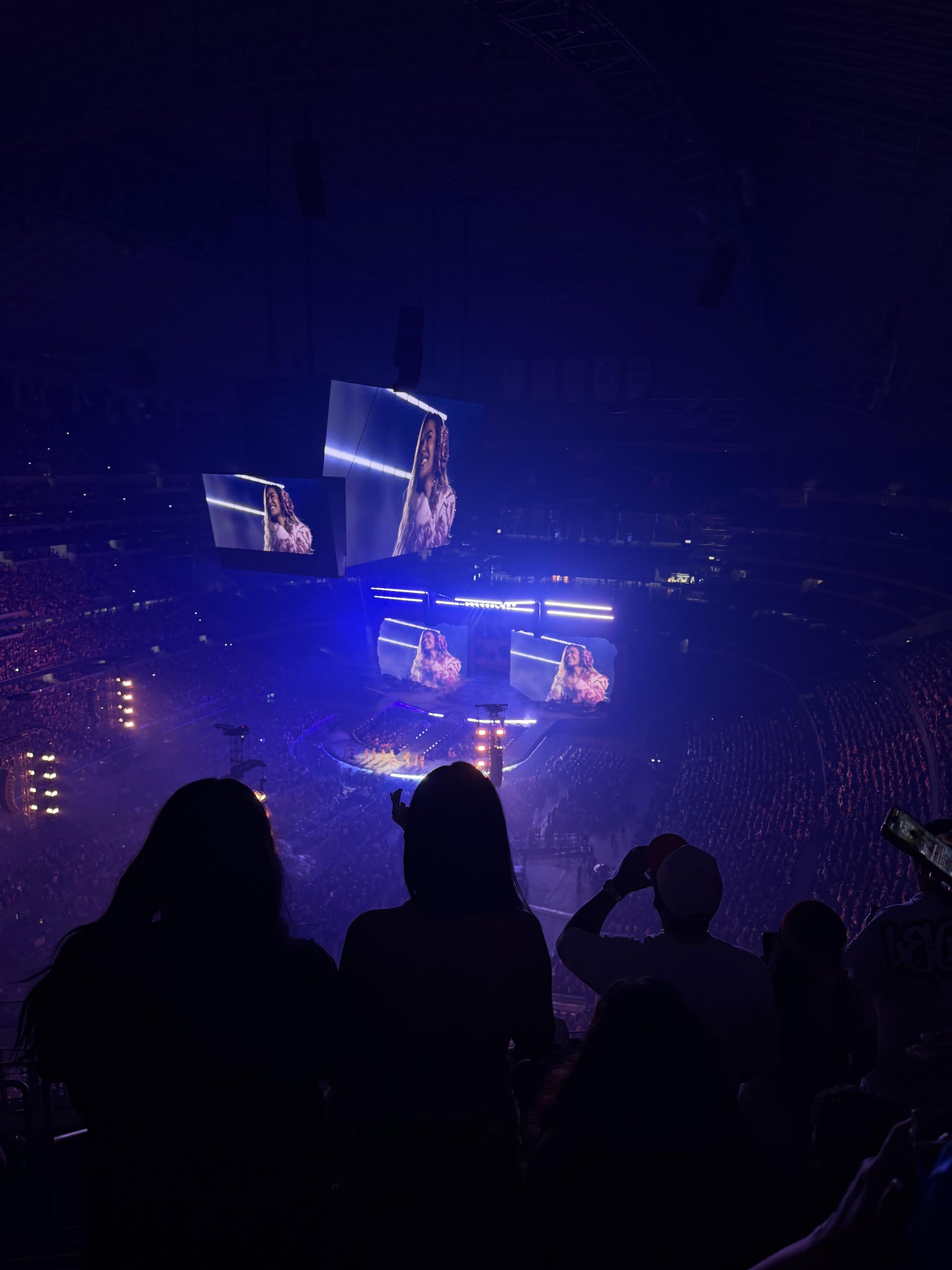 Real Fan View taken from Section 422 at AT&T Stadium by Adriana S