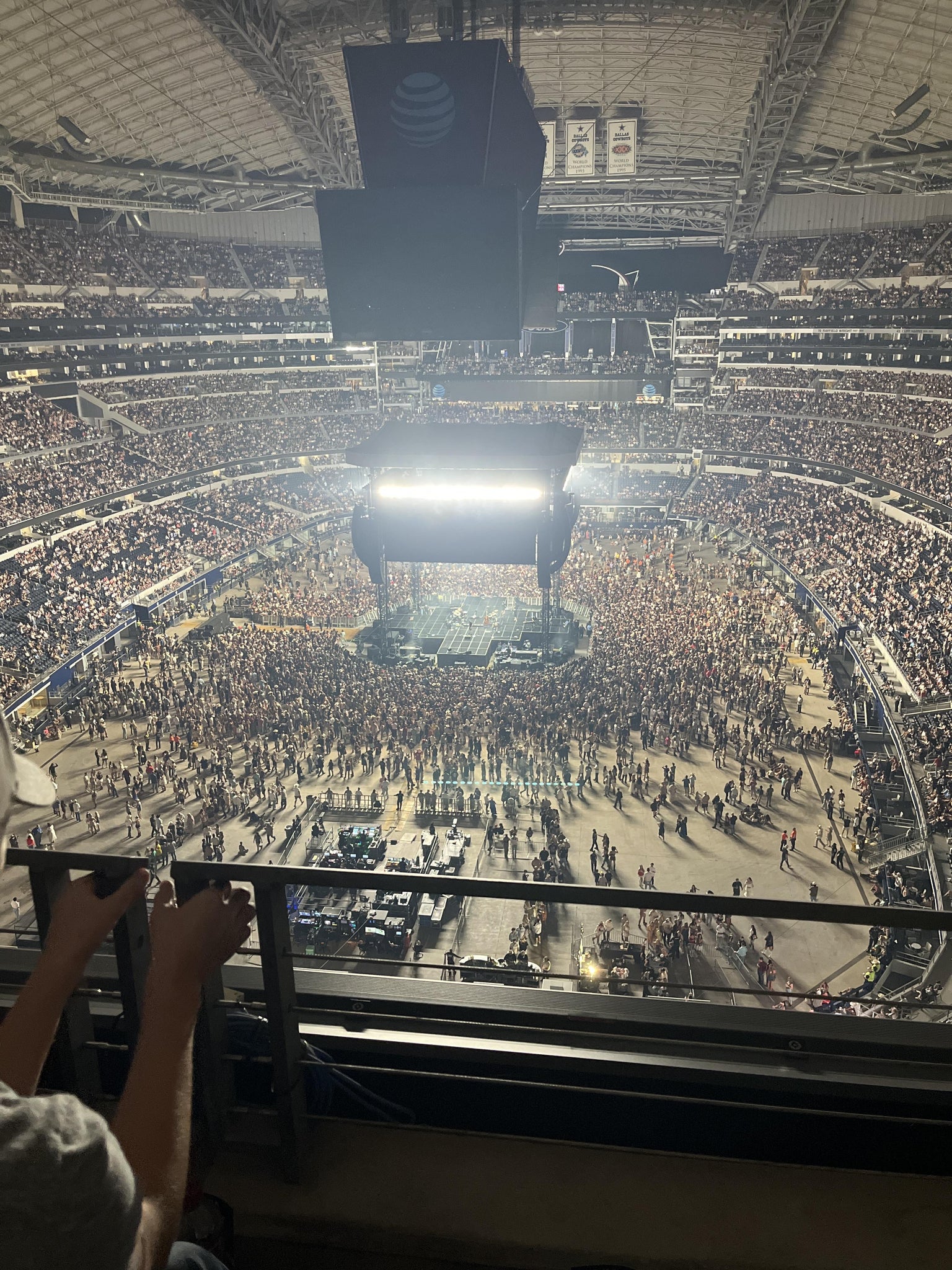 Real Fan View taken from Section 426 at AT&T Stadium by Eve M