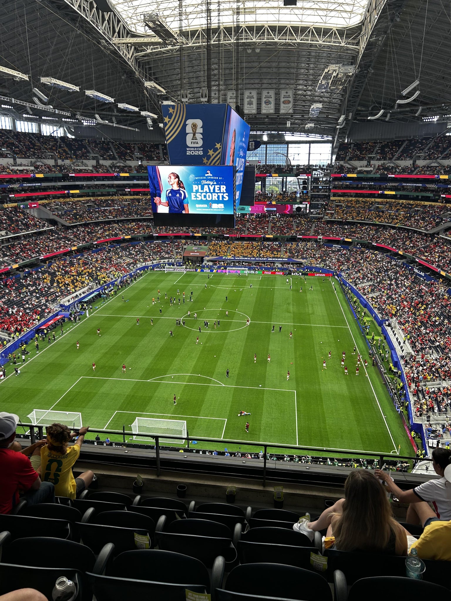 Vue réelle des fans prise de la Section 426 au site AT&T Stadium par Quentin H