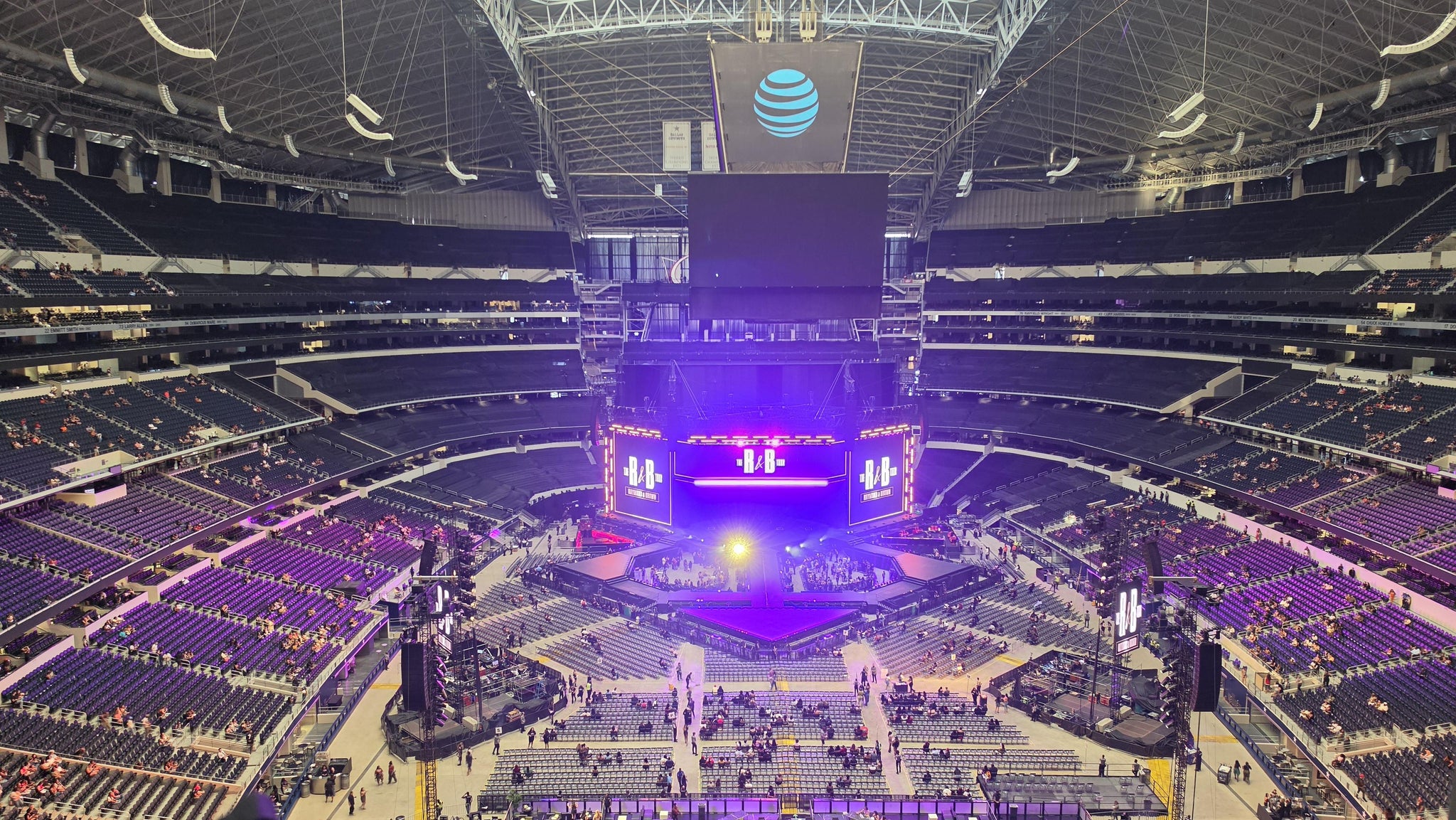 Real Fan View taken from Section 428 at AT&T Stadium by Sonny M