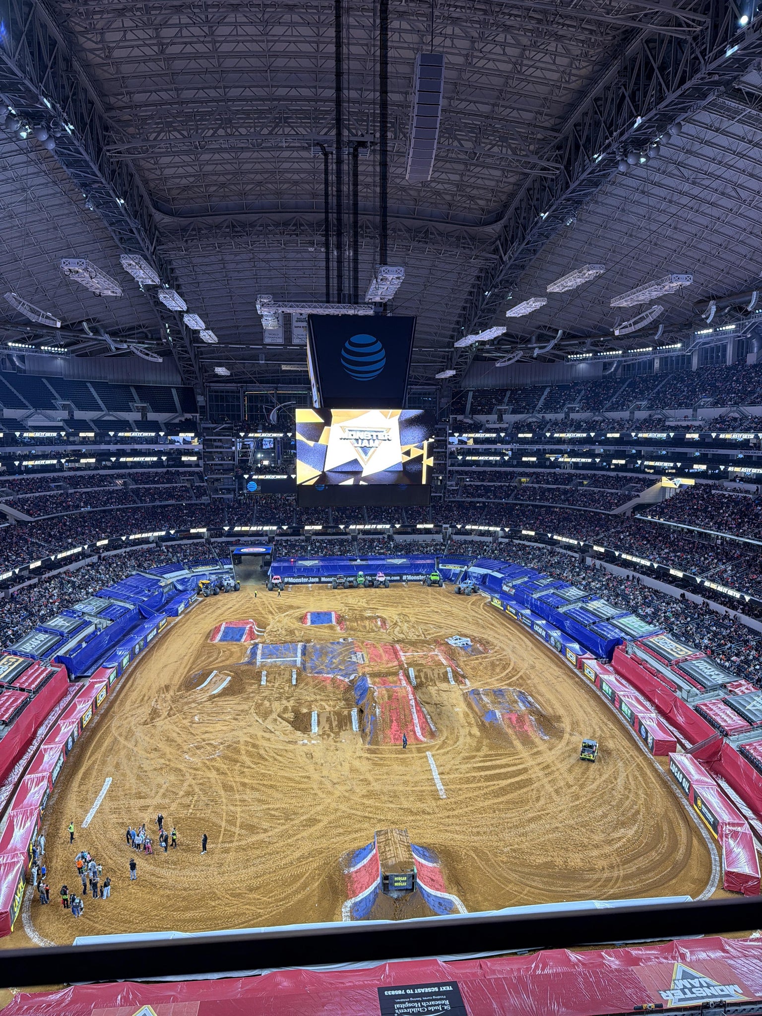 Real Fan View taken from Section 428 at AT&T Stadium by Dj C