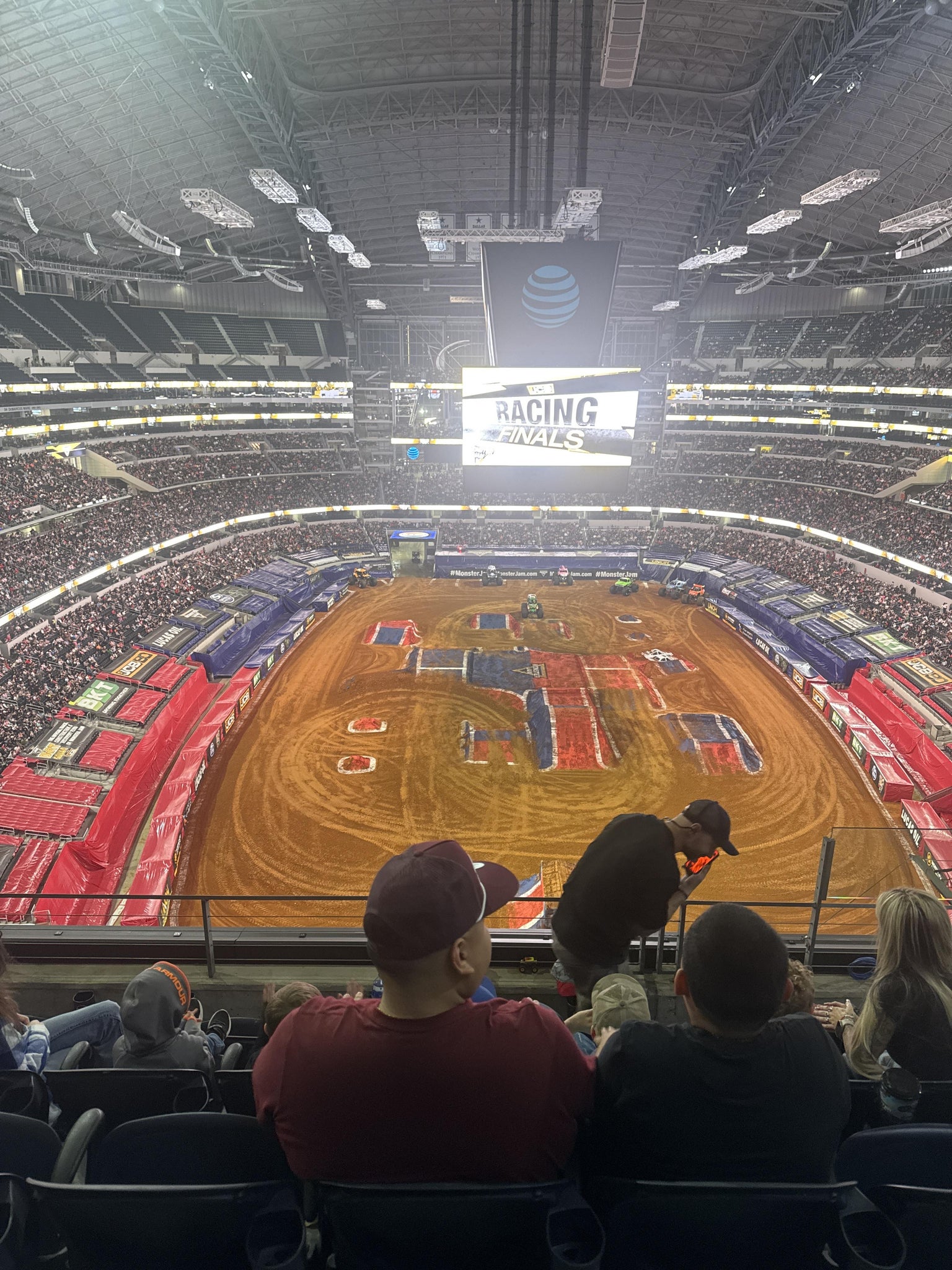 Real Fan View taken from Section 428 at AT&T Stadium by Randi H