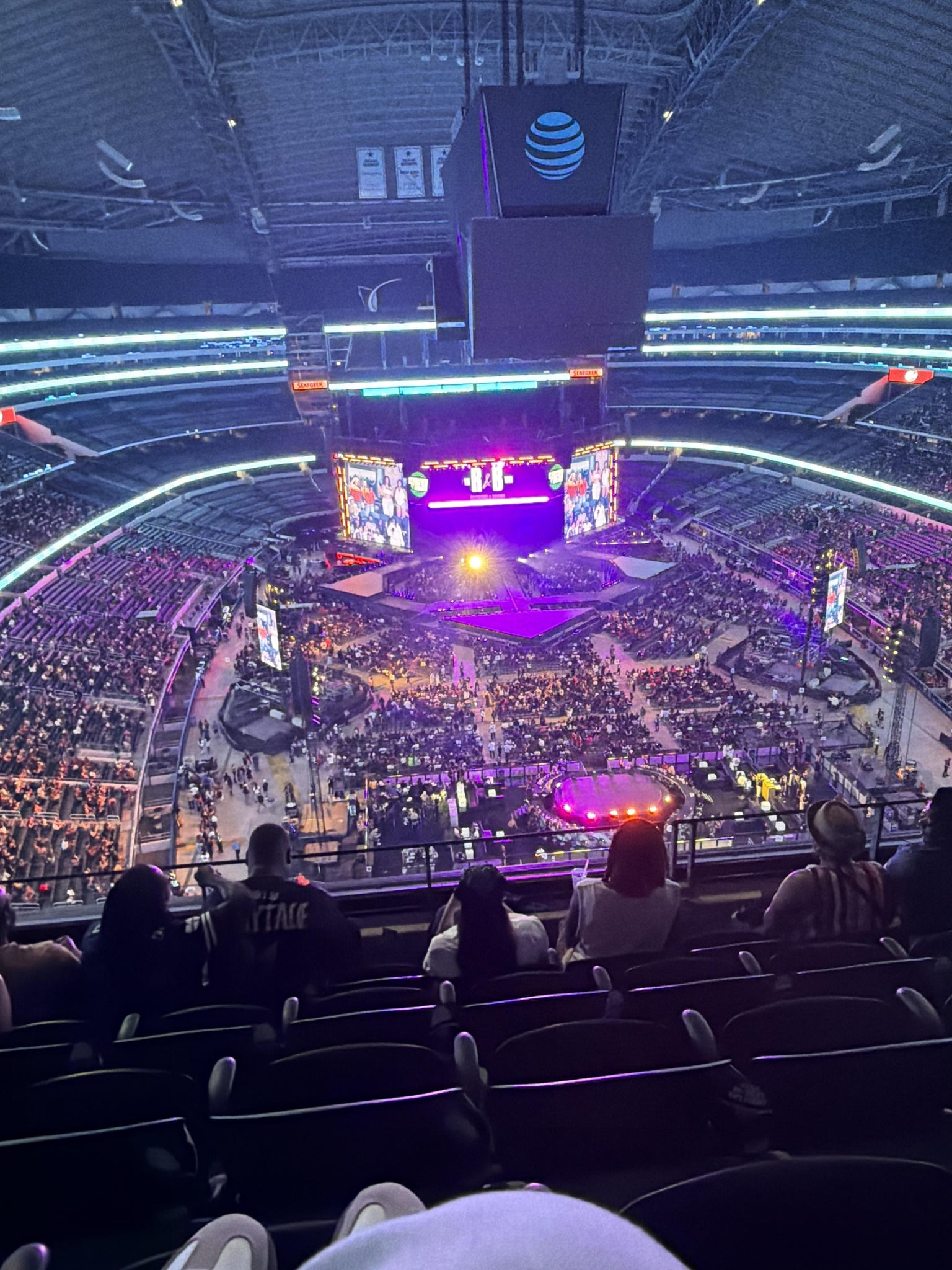 Real Fan View taken from Section 429 at AT&T Stadium by Bri’yonna A
